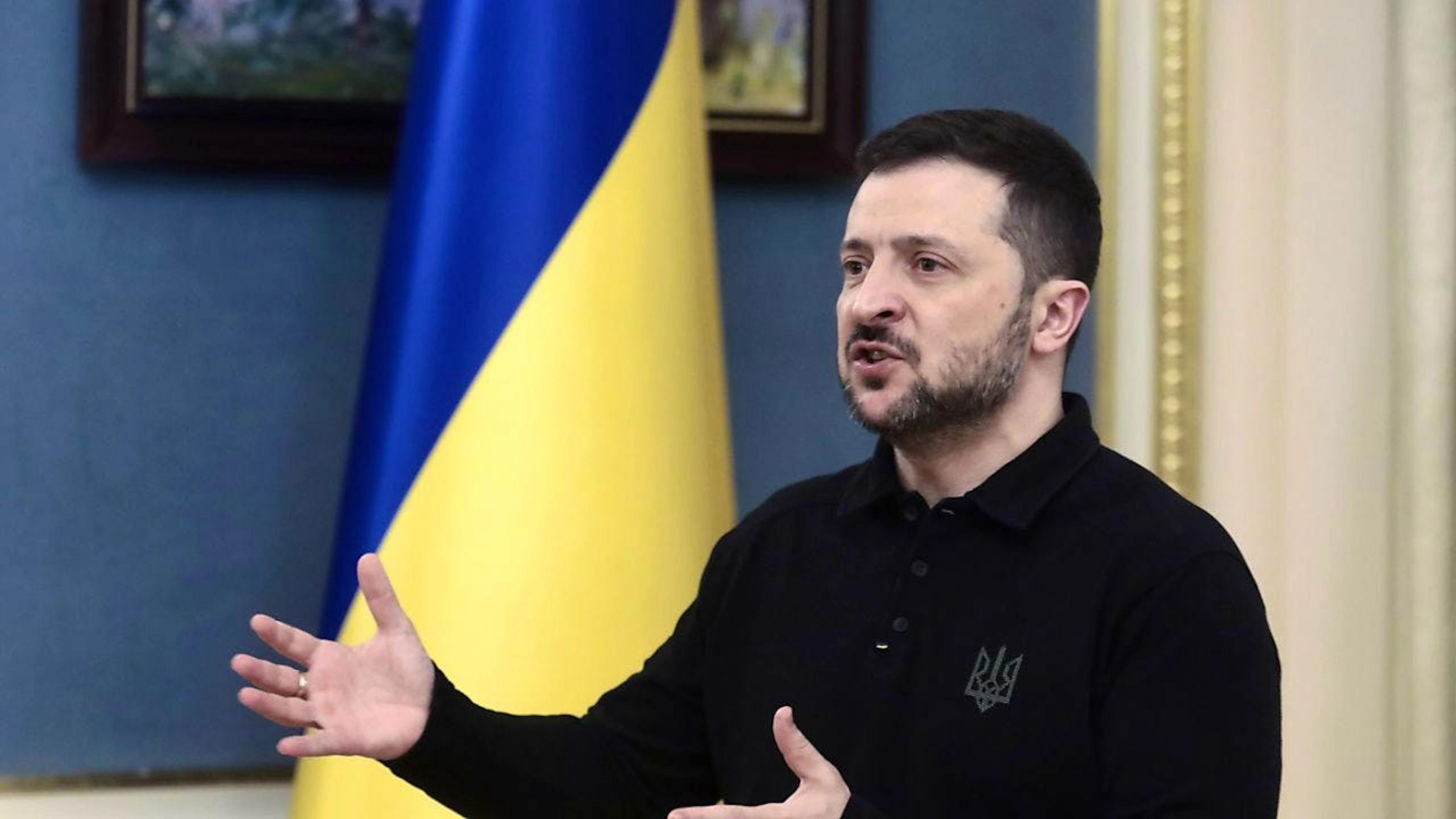 Selon la présidence ukrainienne, Volodymyr Zelensky devrait rencontrer le vice-président américain vendredi (archives).