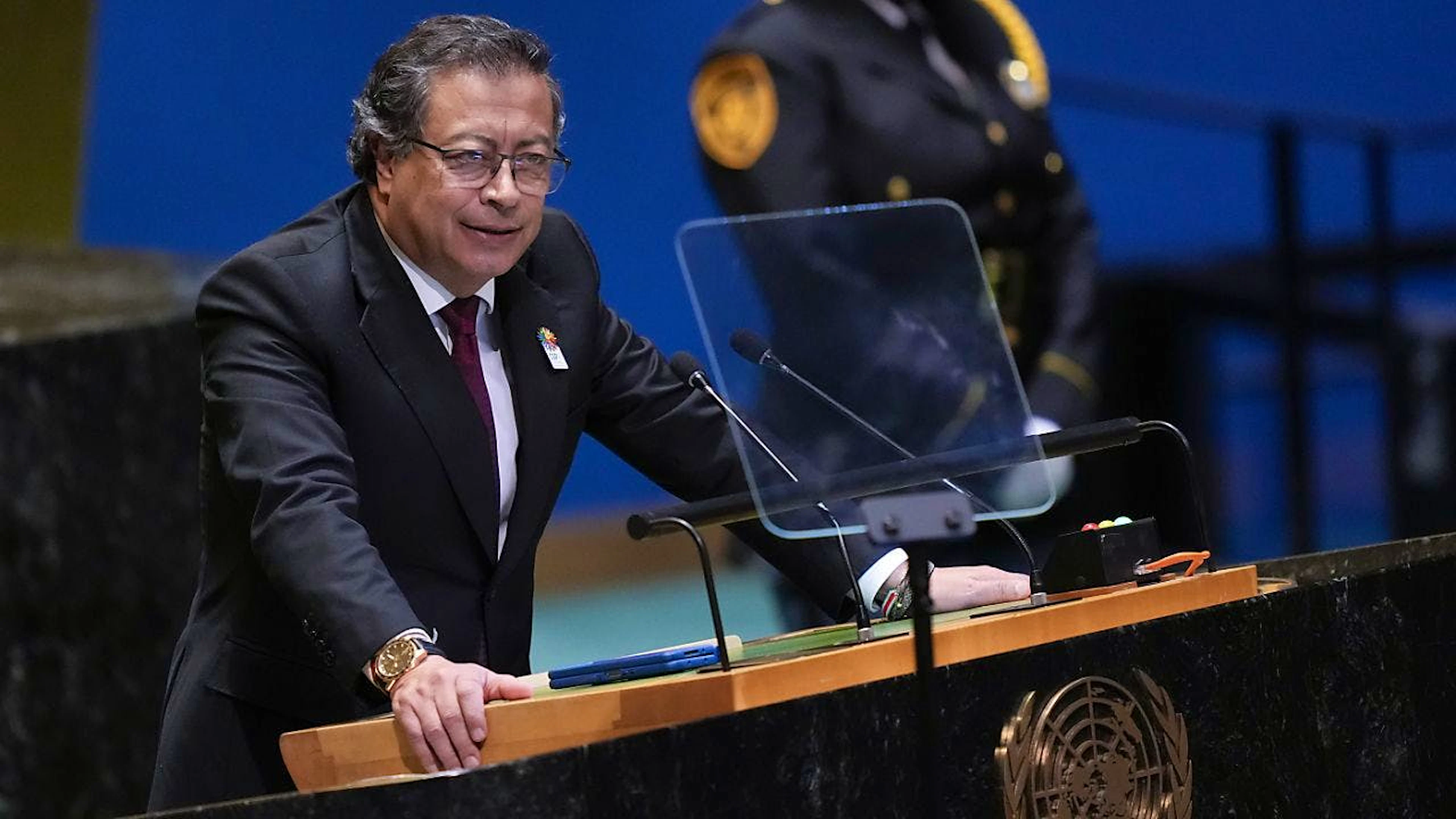 Lors d'une réunion particulièrement houleuse, le président Gustavo Petro a réprimandé presque tous ses ministres pour le manque de progrès dans la mise en oeuvre des projets (archives).
