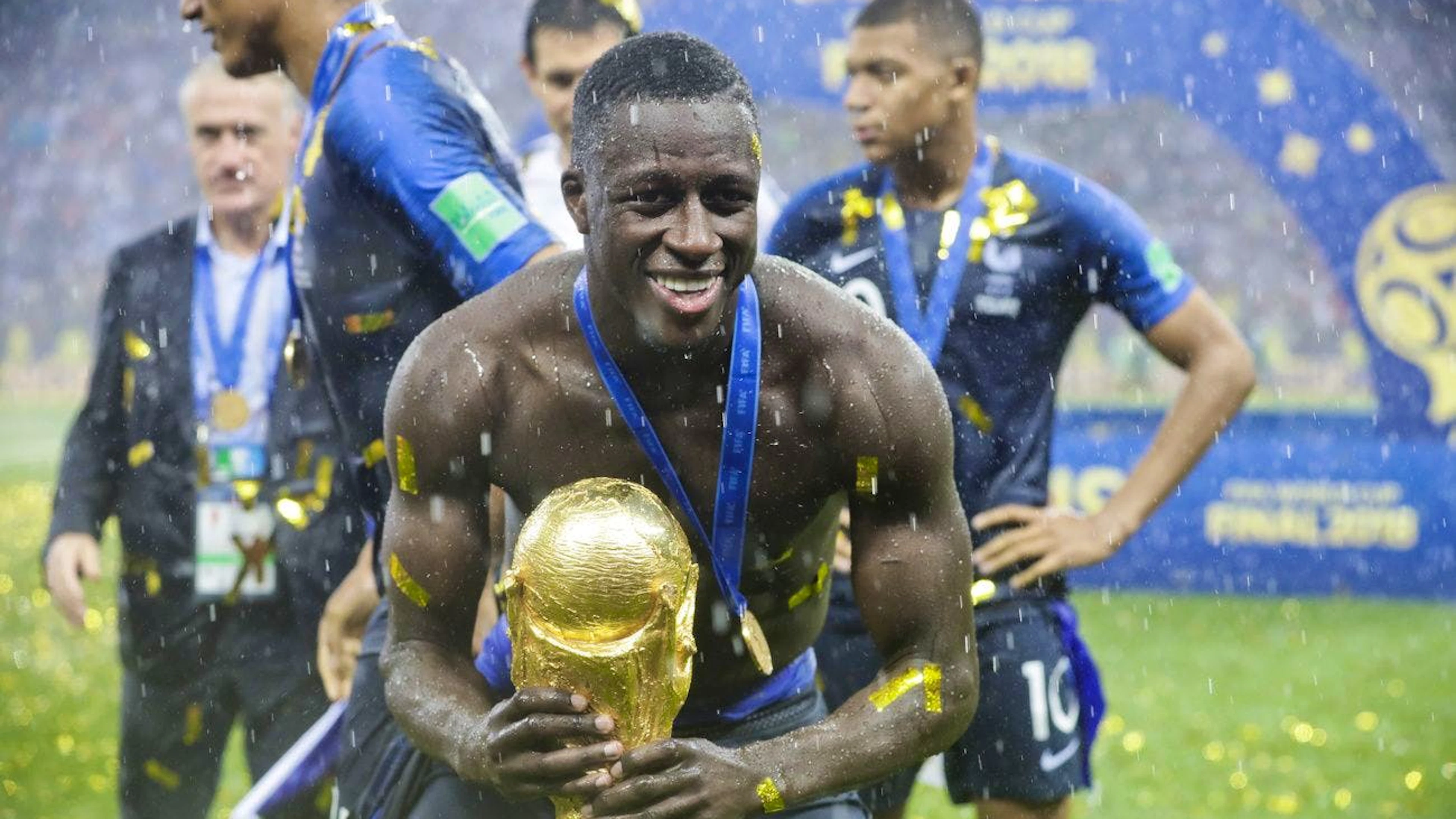 2018 wurde Benjamin Mendy mit Frankreich Weltmeister.