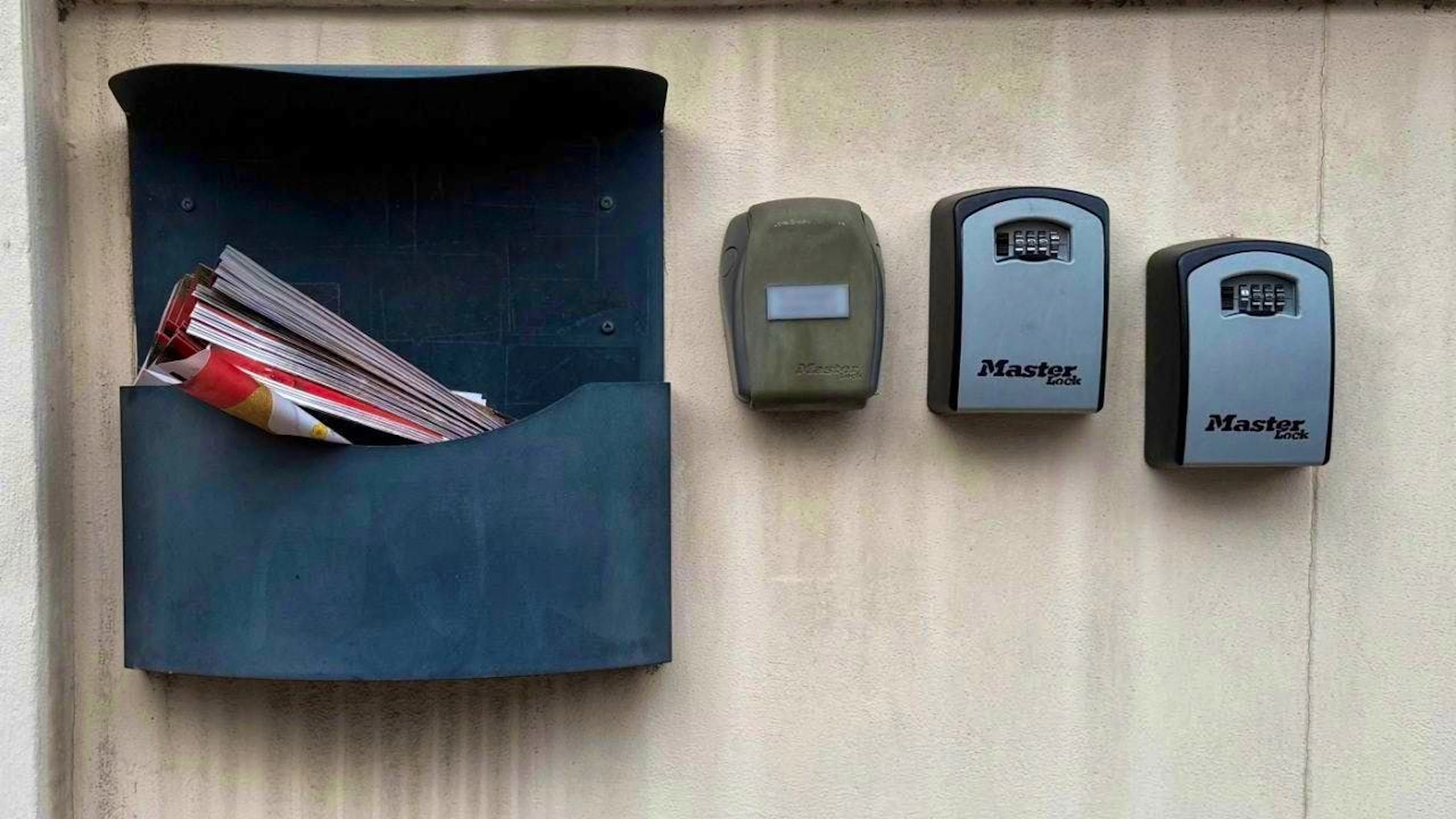 ARCHIVE - Key boxes for apartments hang on a house wall in Italy. Photo: Christoph Sator/dpa