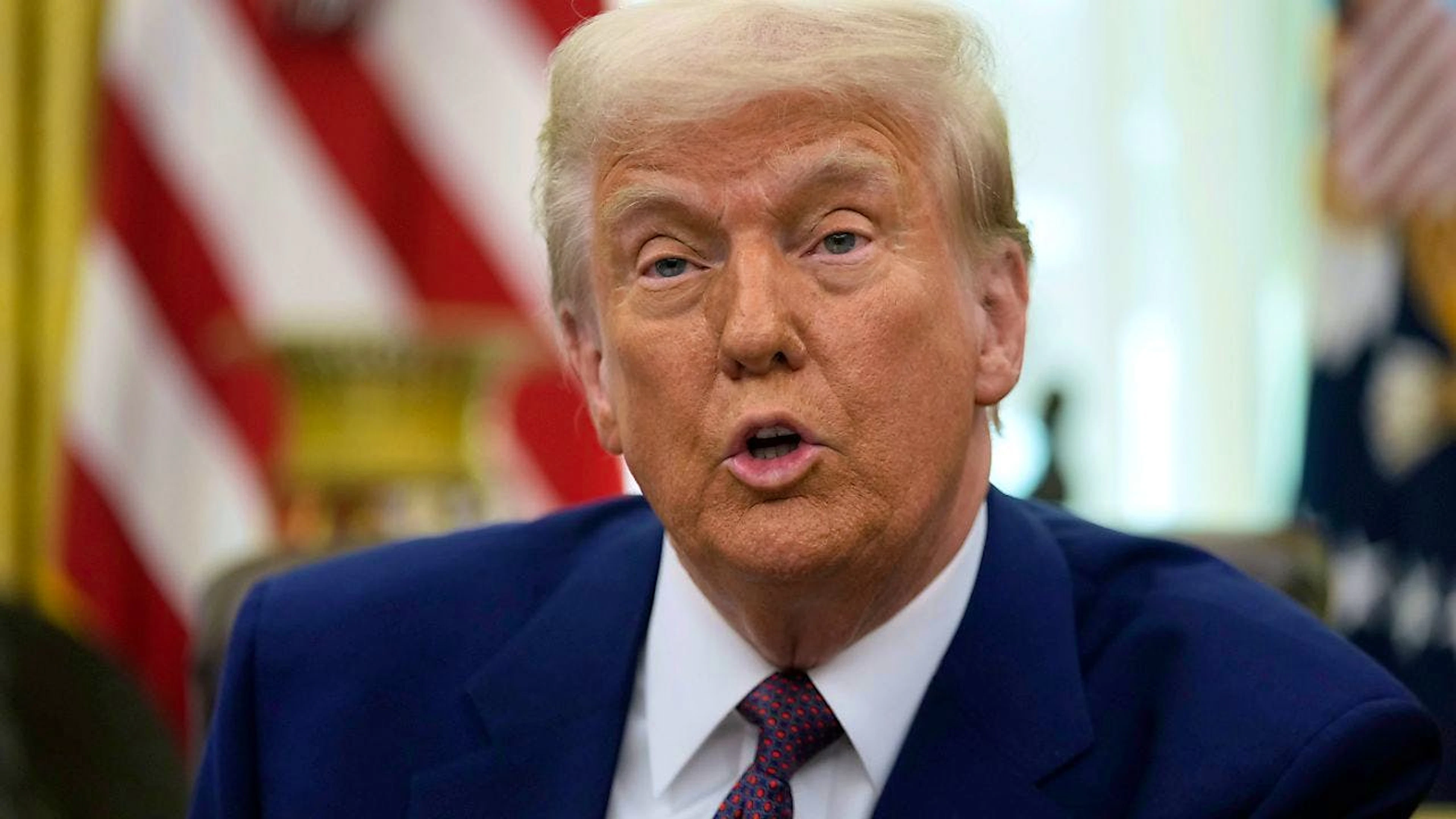 US-Präsident Donald Trump. Foto: Ben Curtis/AP/dpa