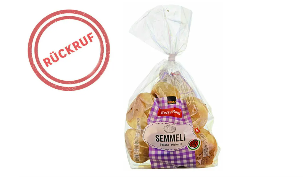 Coop recalls Betty Bossi Semmeli
