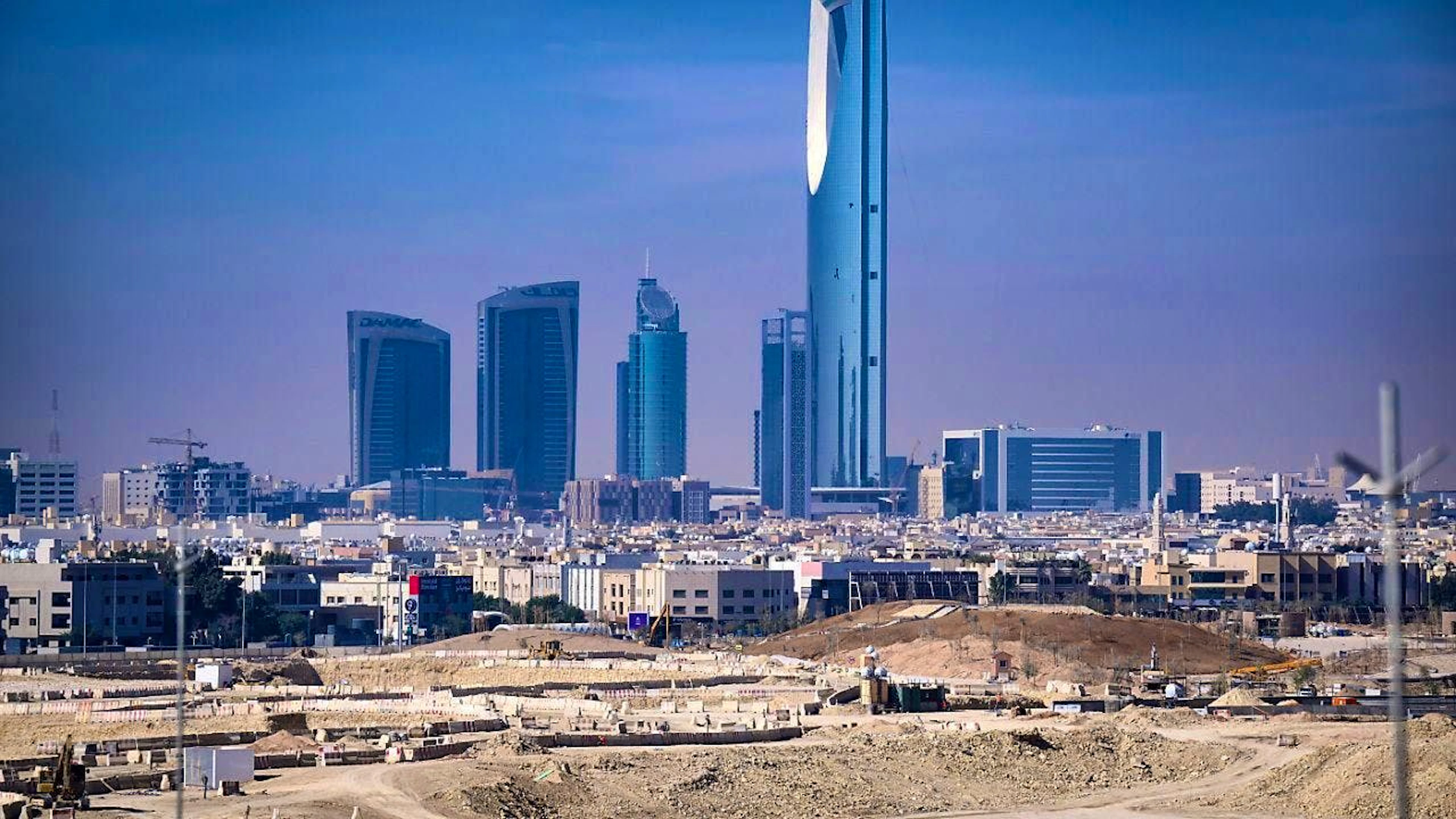 ARCHIVE - View of the construction site of King Salman Park on the site of the former airport in Riyadh. Photo: Bernd von Jutrczenka/dpa