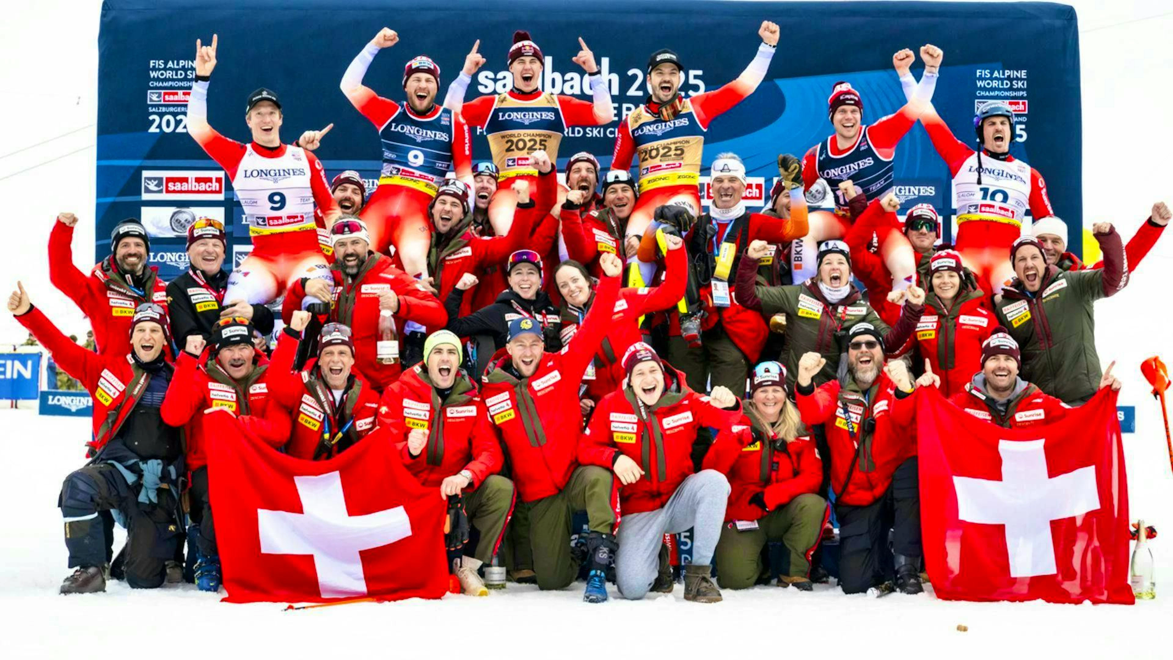 The World Championships in Saalbach turned into a Swiss festival.