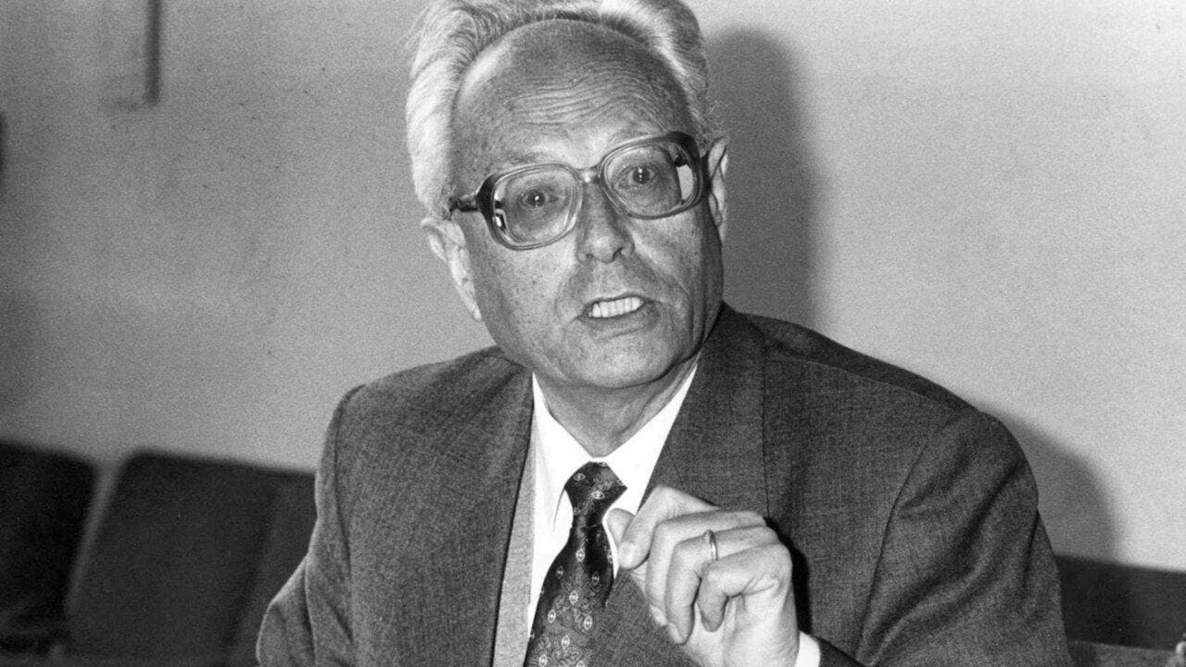 Alt Bundesrichter Erhard Schweri ist im Alter von 103 Jahren verstorben. (Archivbild)