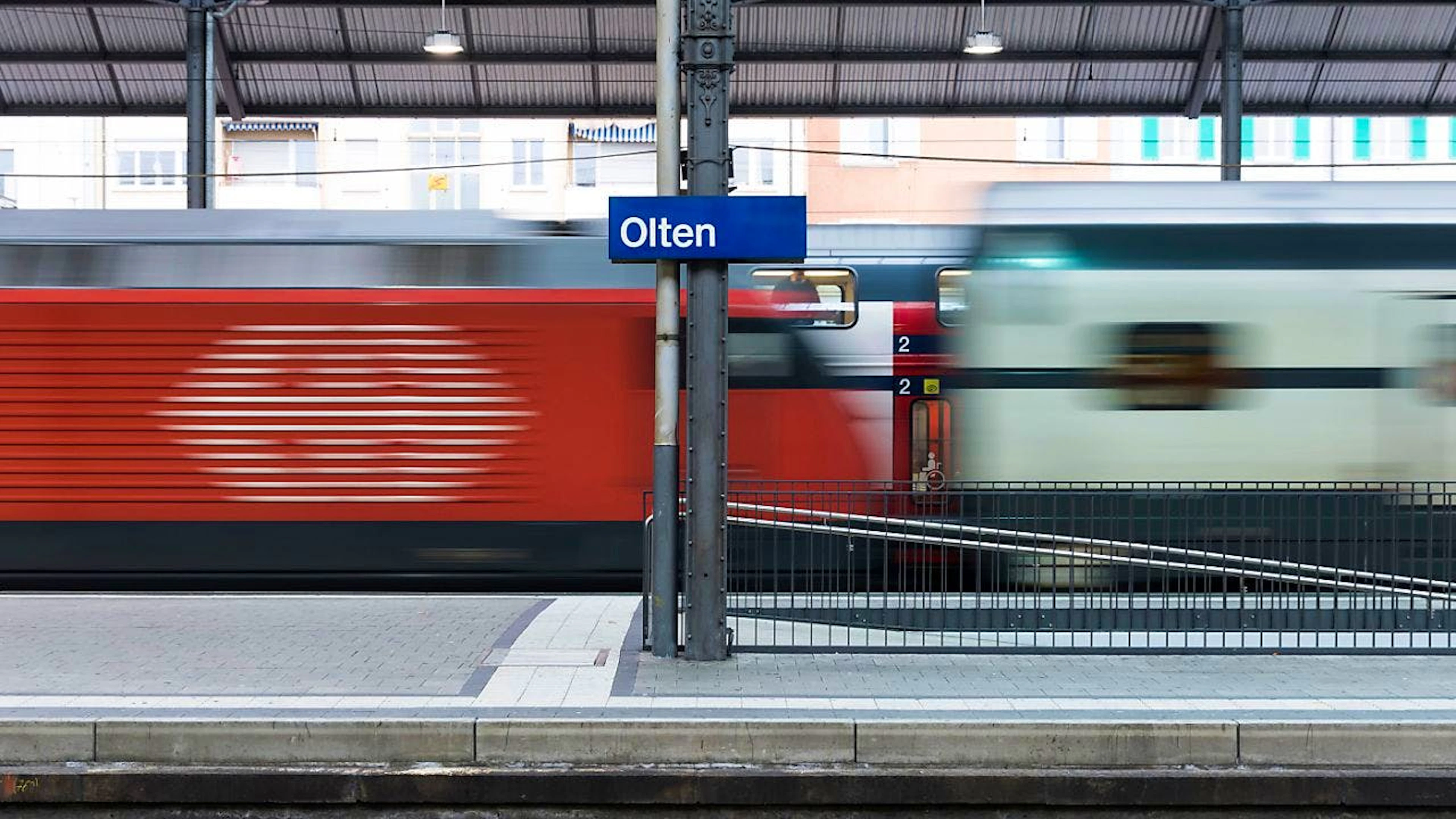 Der Bahnverkehr zwischen Olten und Aarburg-Oftringen ist bis mindestens 19 Uhr von Störungen betroffen. (Archivbild)