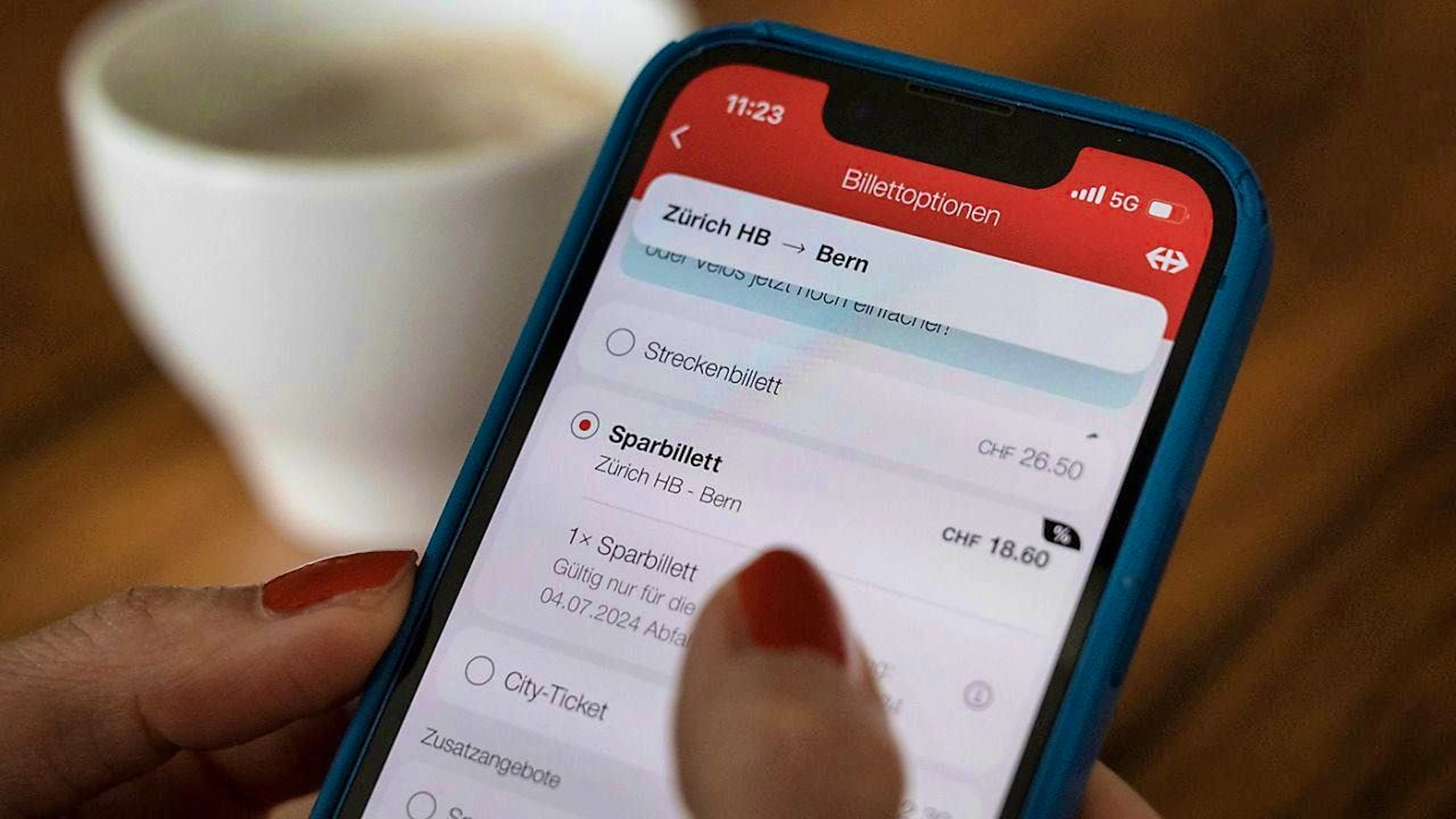 SBB is increasingly focusing on digital services.