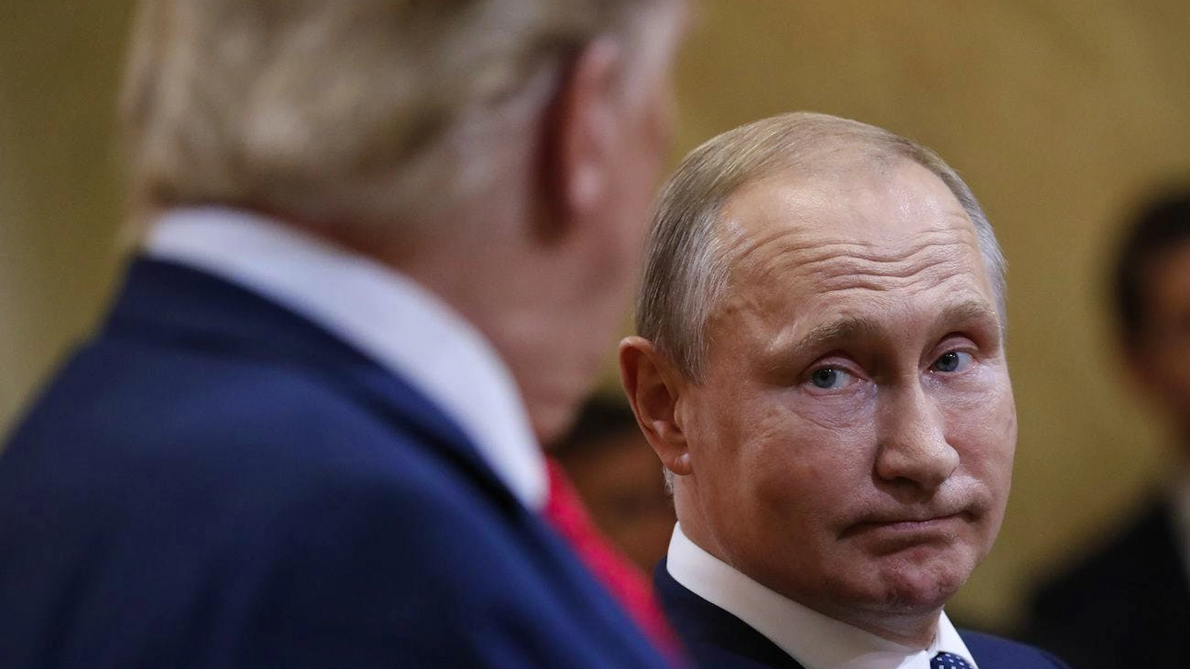 Verwirrendes «Psychogelaber». Donald Trump (links) und Wladimir Putin im Juli 2018 in Helsinki.