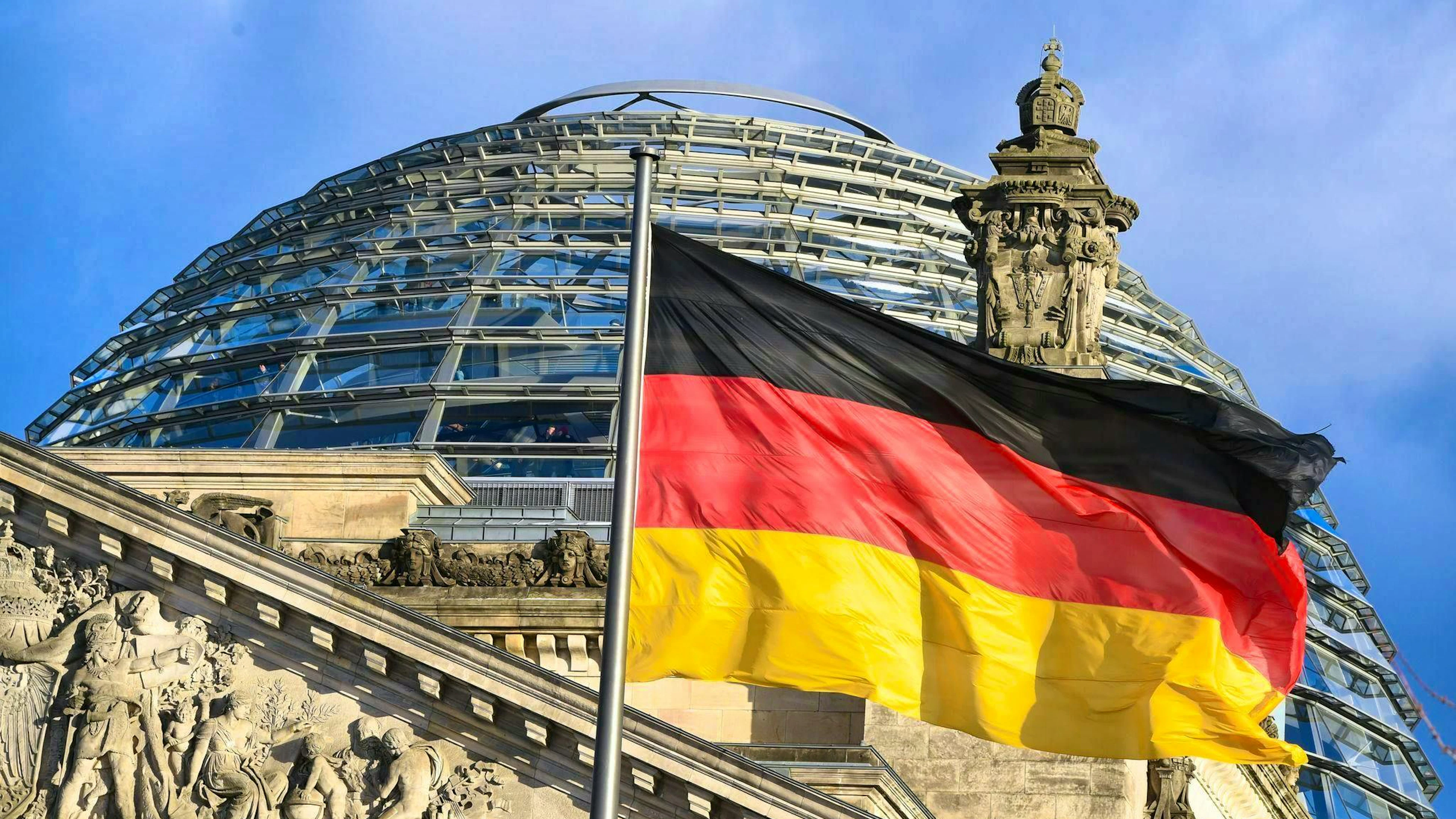 The German Chancellor will be elected on Sunday. (archive picture)