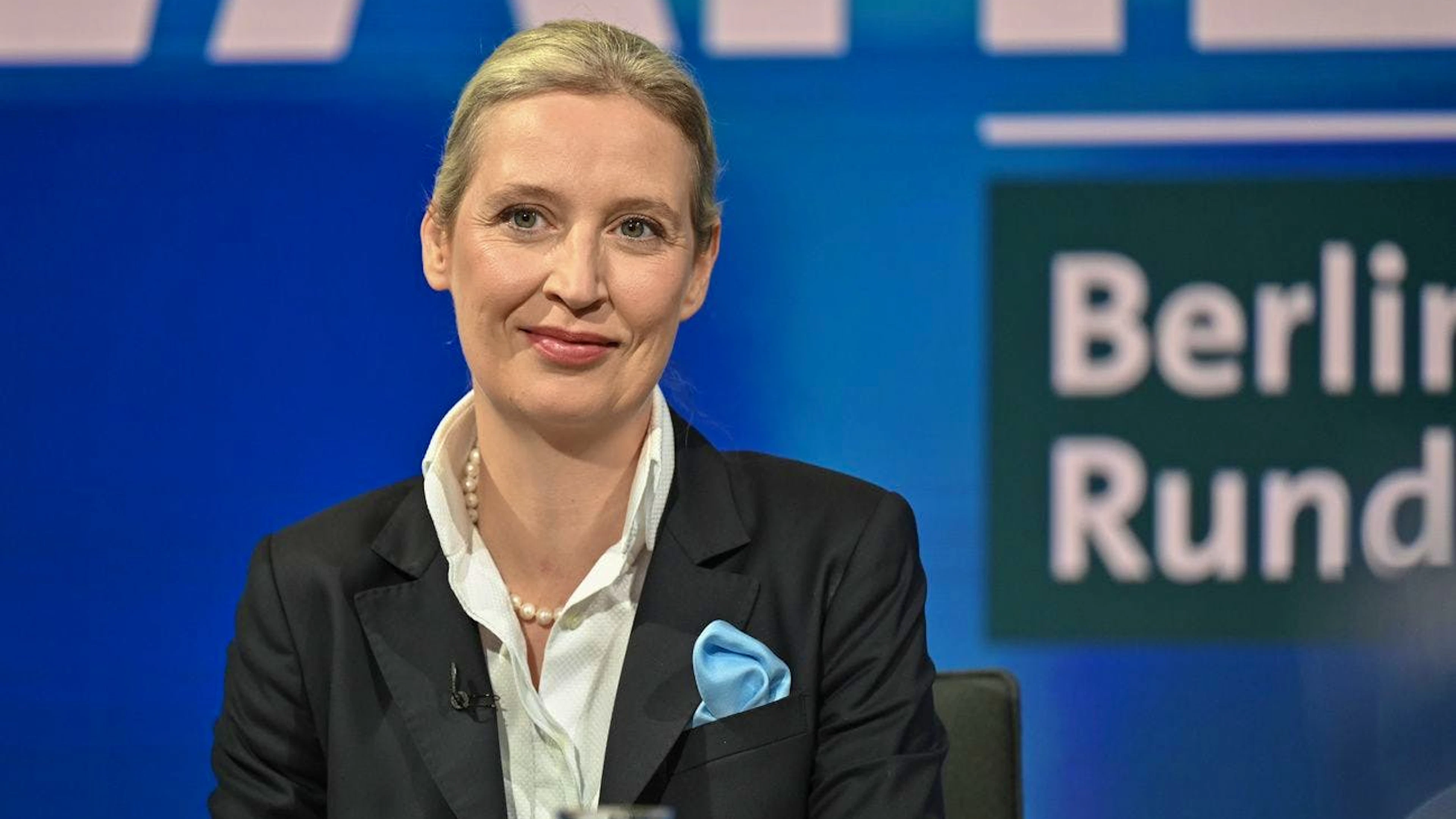 Alice Weidel am Sonntagabend.