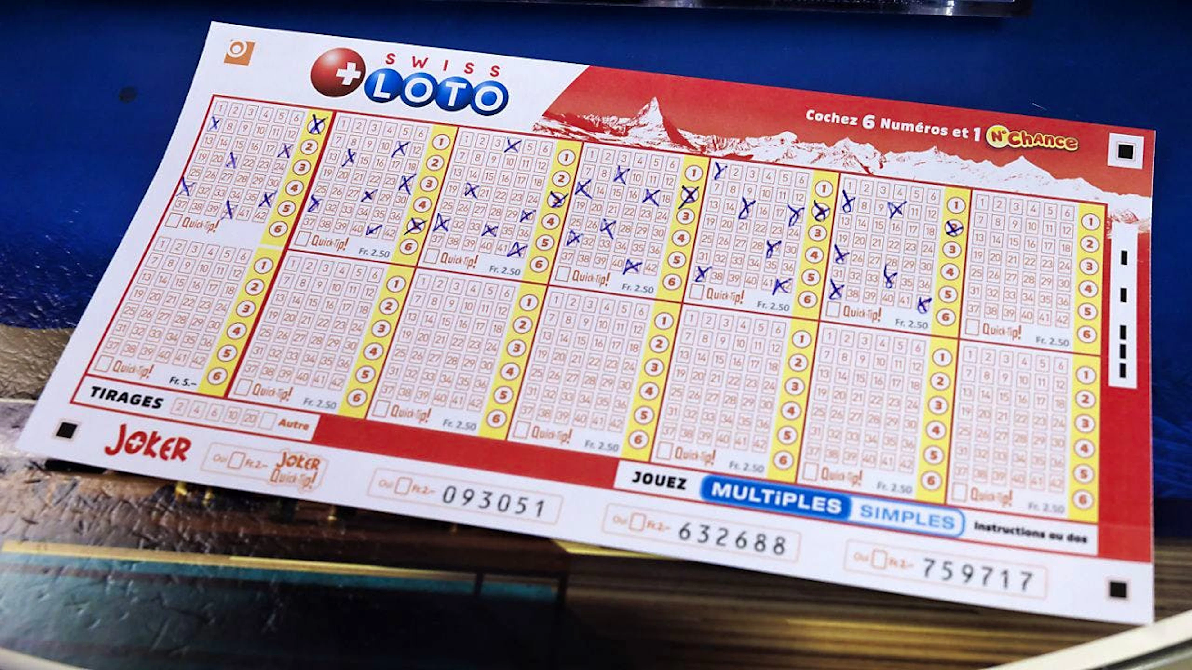 Lors du prochain tirage du Swiss Loto samedi, 10,4 millions de francs seront en jeu (archives).