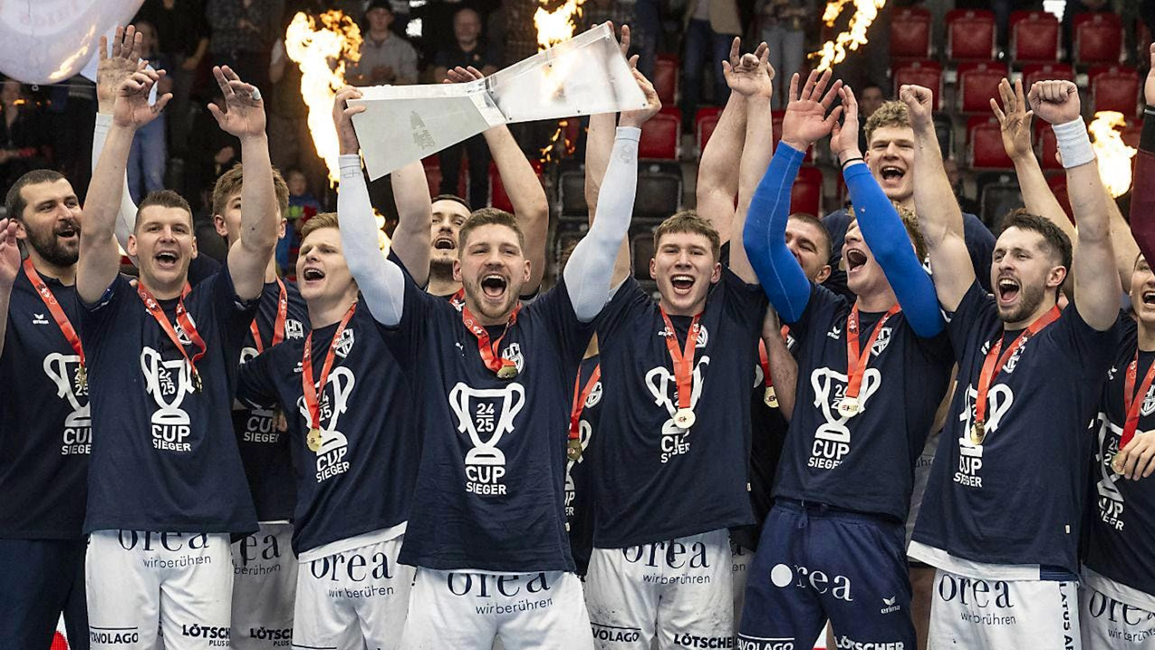 Kriens-Luzern jubelt in der ausverkauften Arena in Gümligen