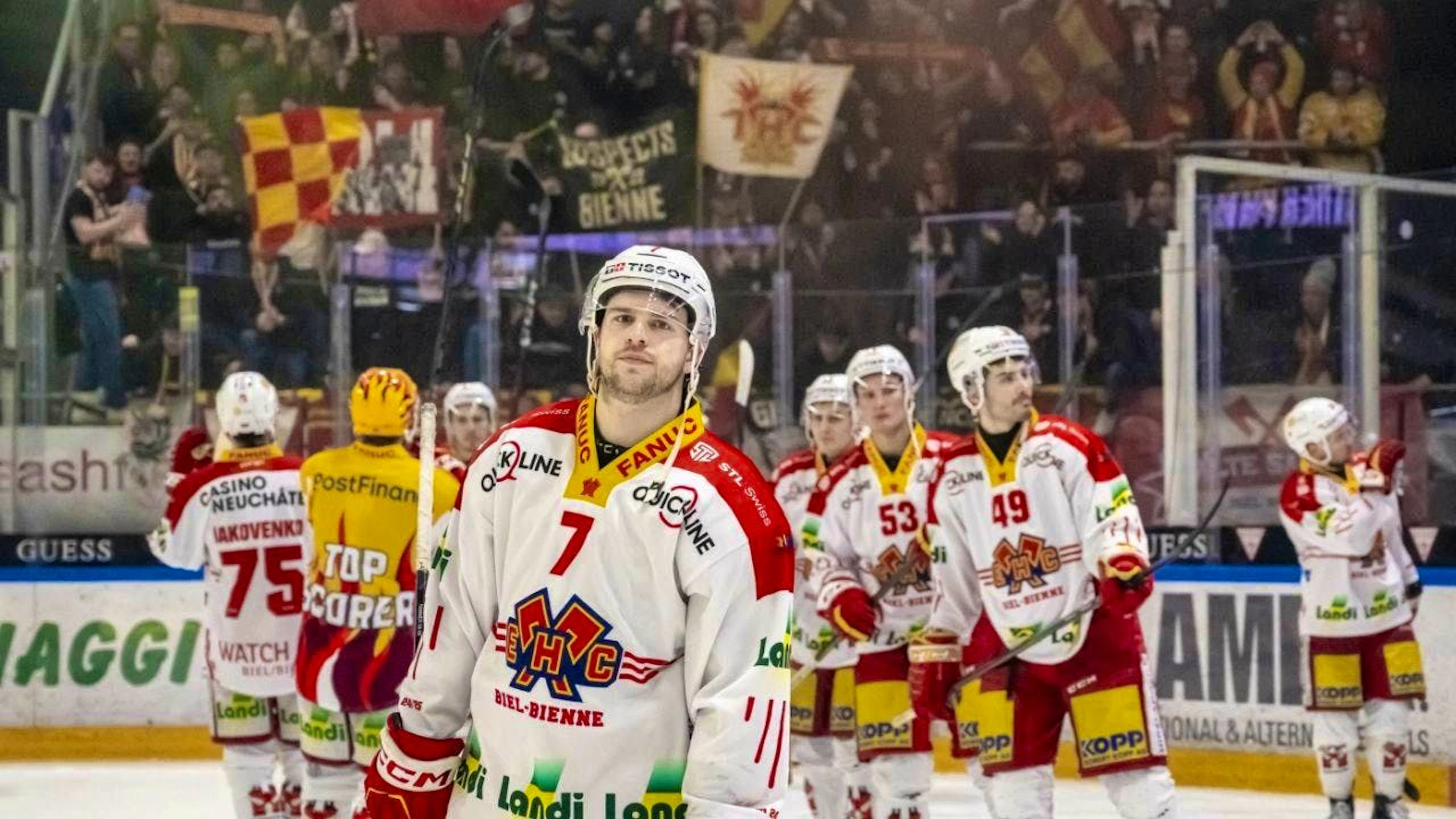 EHC Biel's season also came to an end on Saturday after missing out on the top 10