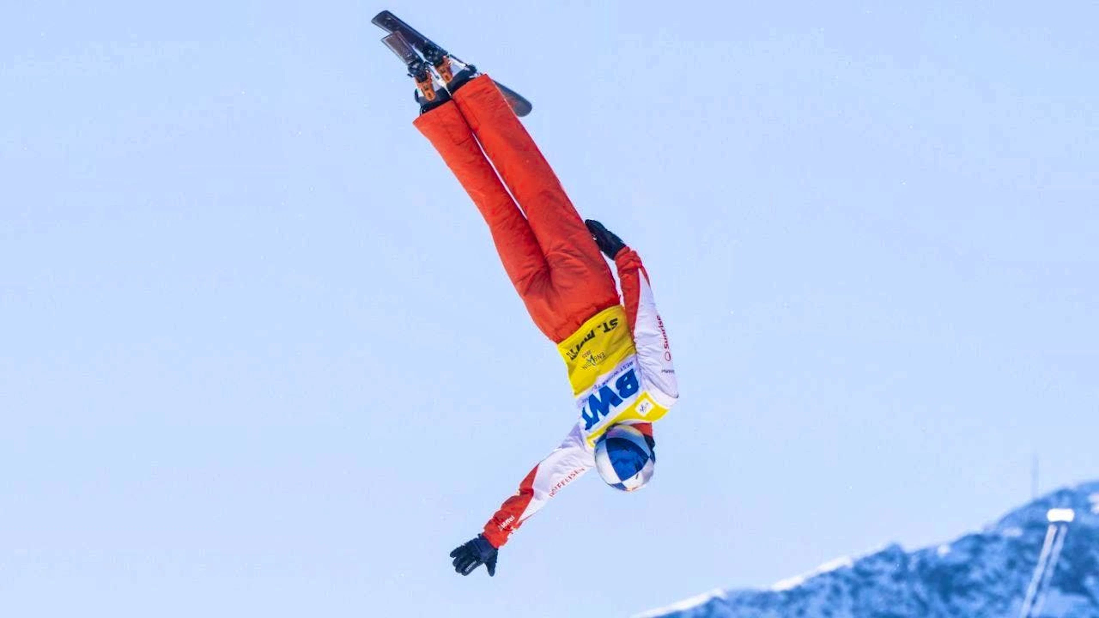 Head over heels towards the podium: Noé Roth.
