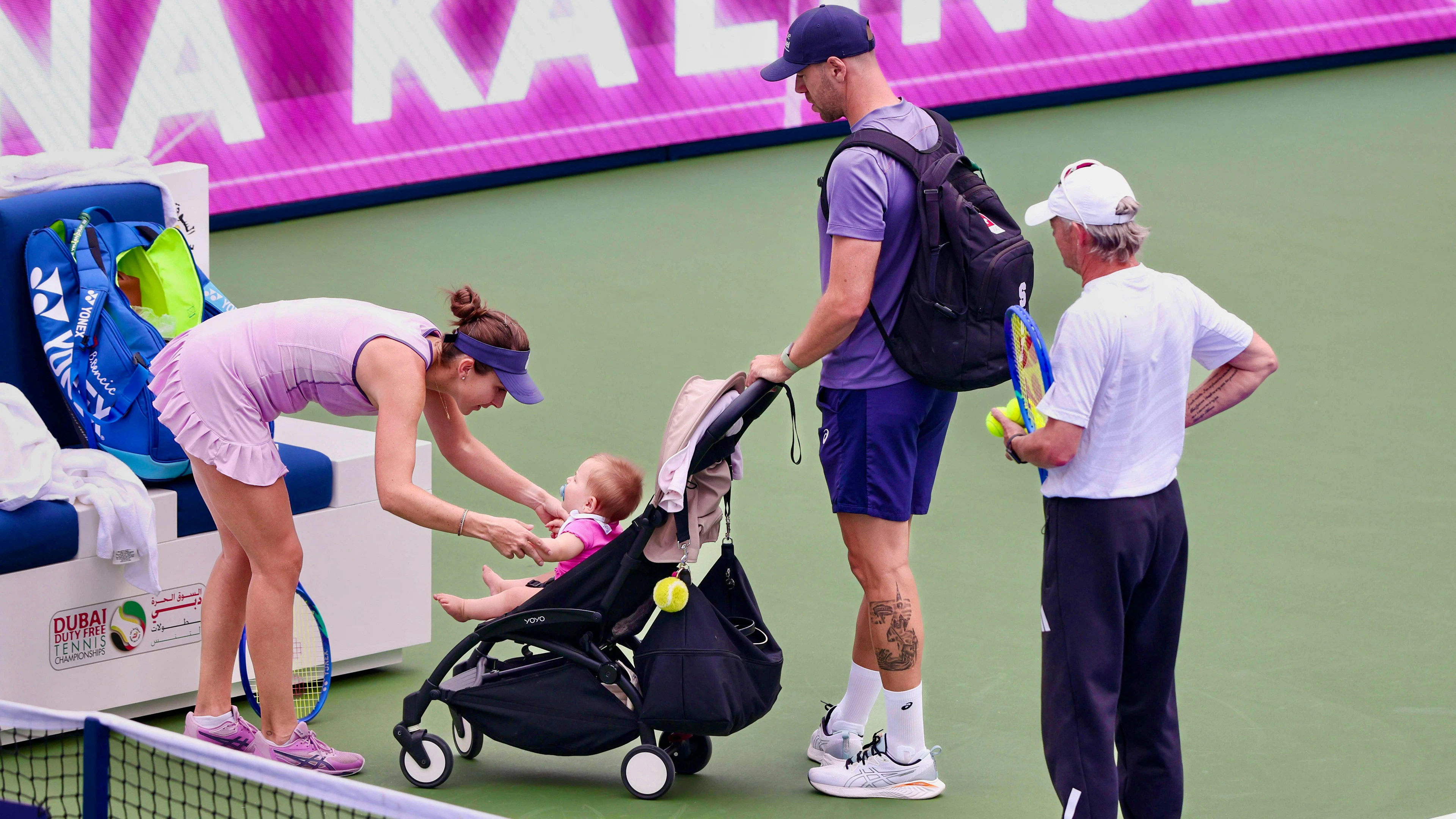 Belinda Bencic est devenue maman d’une petite Bella en 2024.