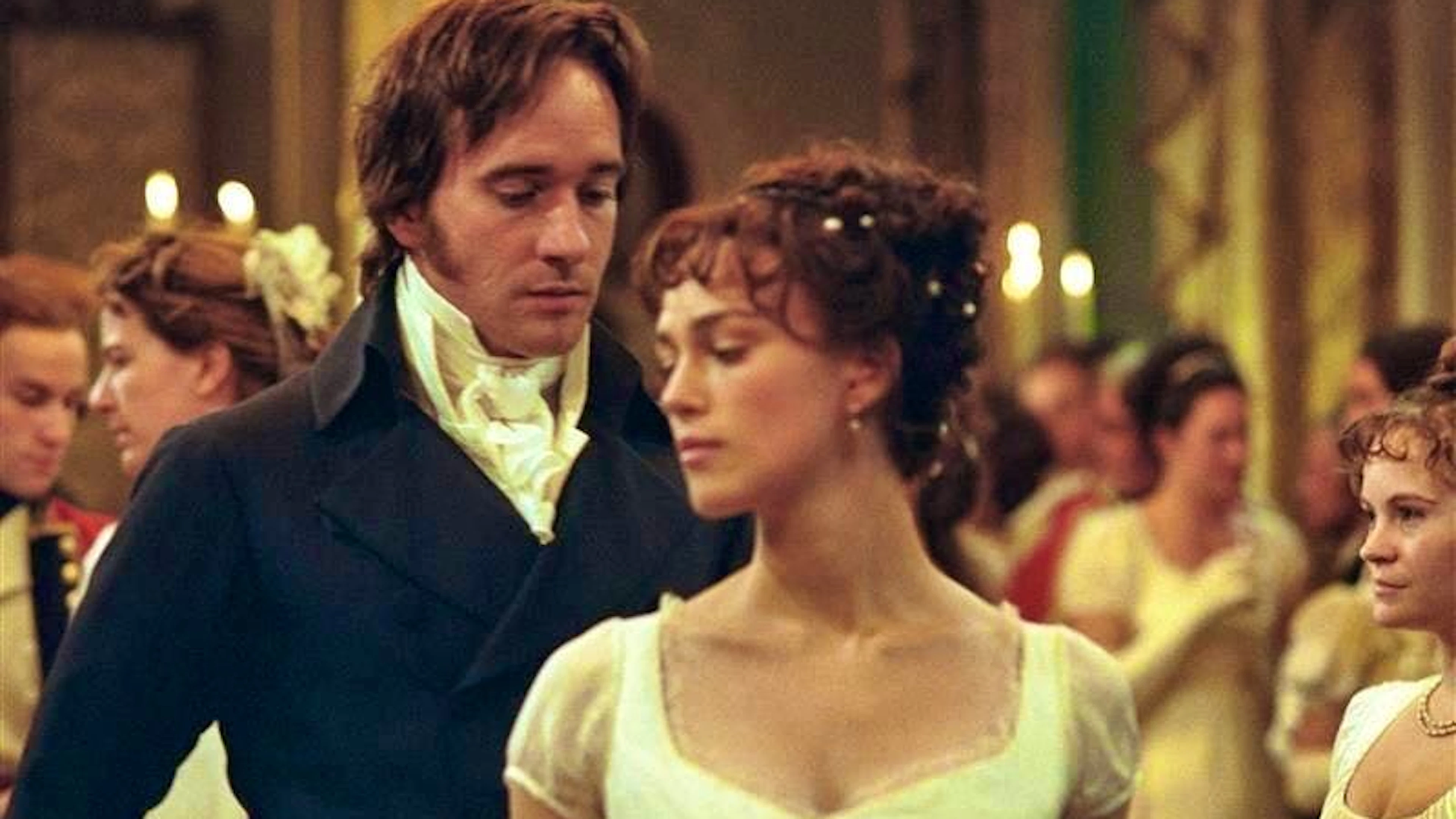 Keira Knightley as Elizabeth Bennet in the 2005 film adaptation of the novel "Pride and Prejudice".