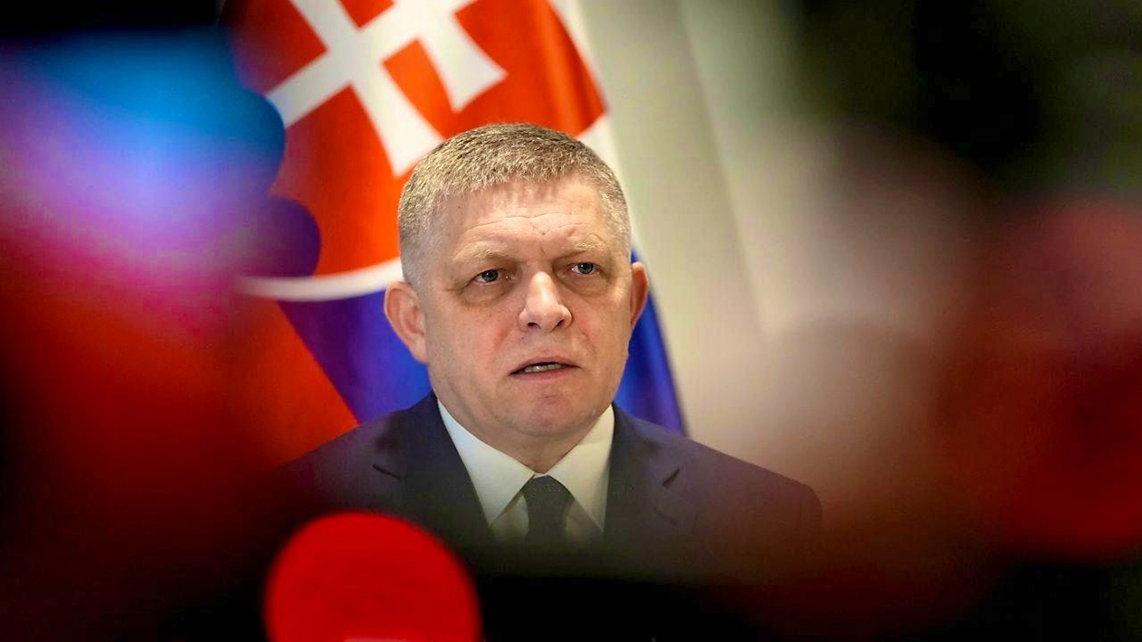 ARCHIVE - Slovakian Prime Minister Robert Fico demands EU help to resume gas transit. Photo: Virginia Mayo/AP/dpa