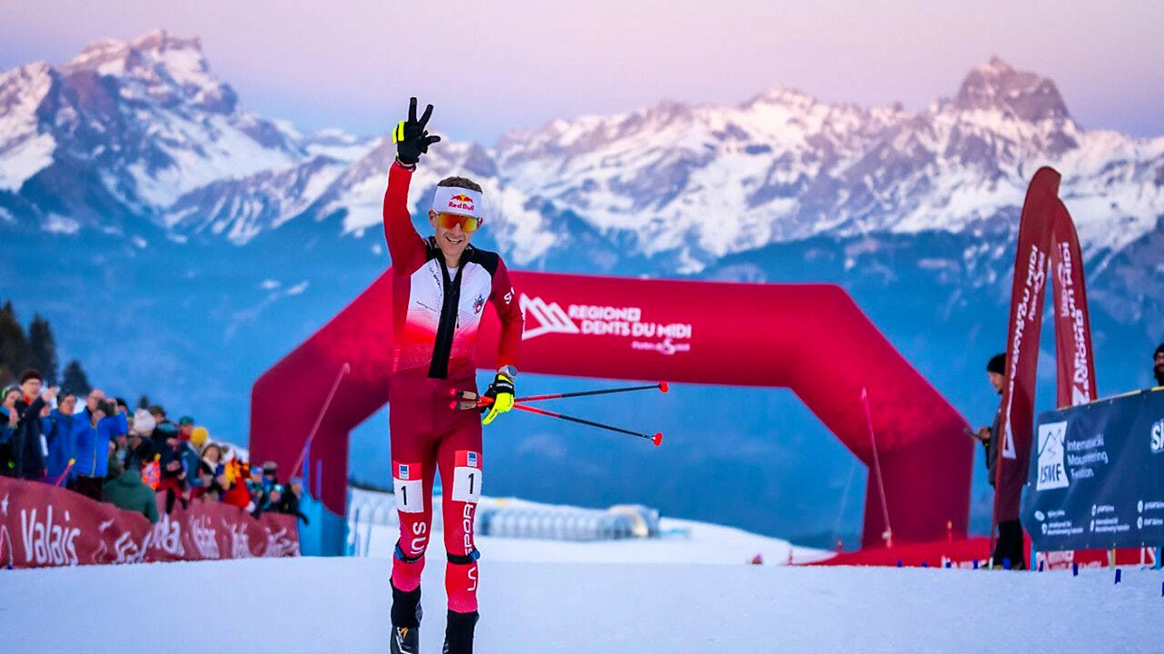 Rémi Bonnet gewinnt an der Heim-WM in Morgins seine zweite Goldmedialle