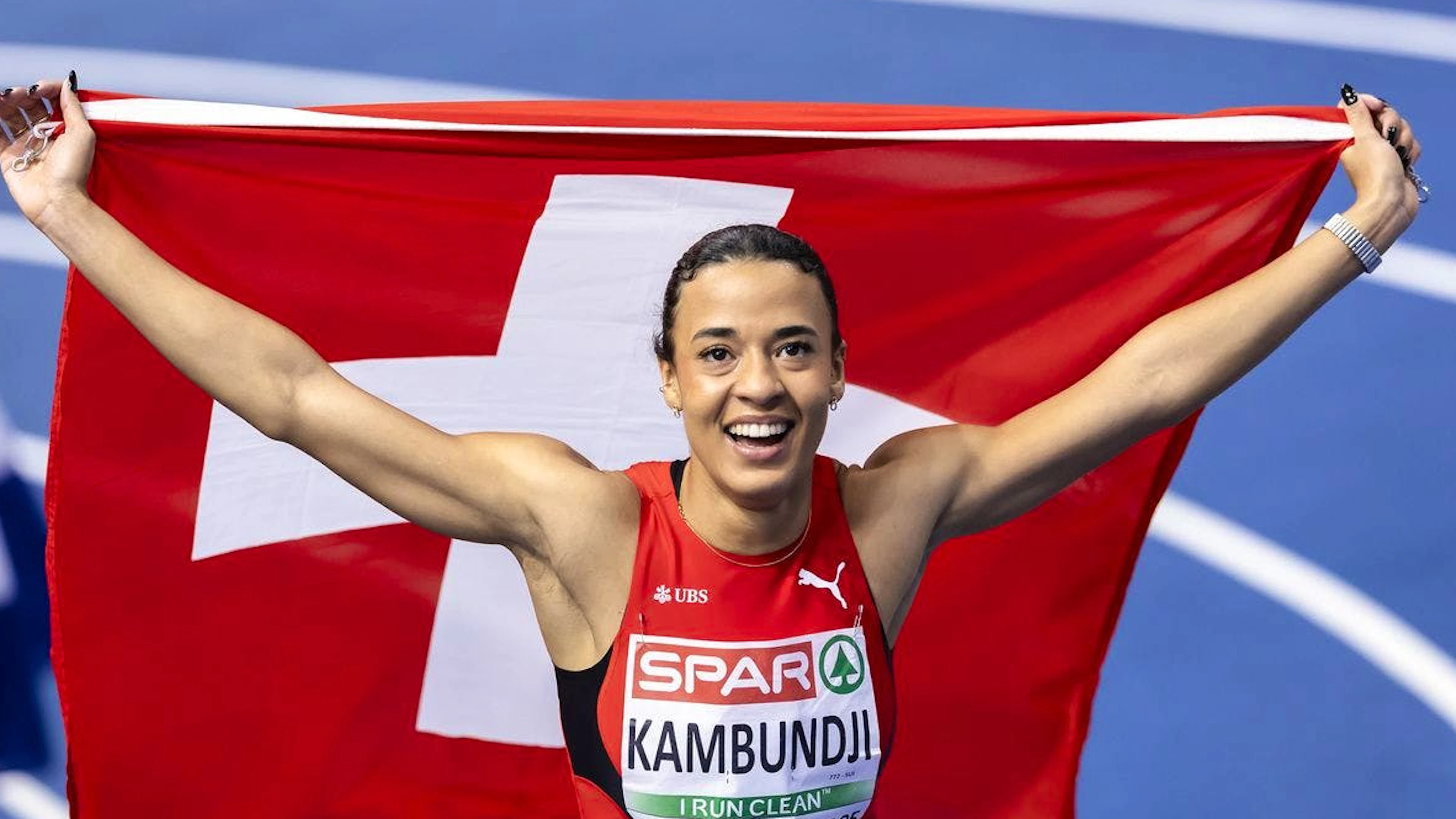 Ditaji Kambundji krönt sich zur Europameisterin.