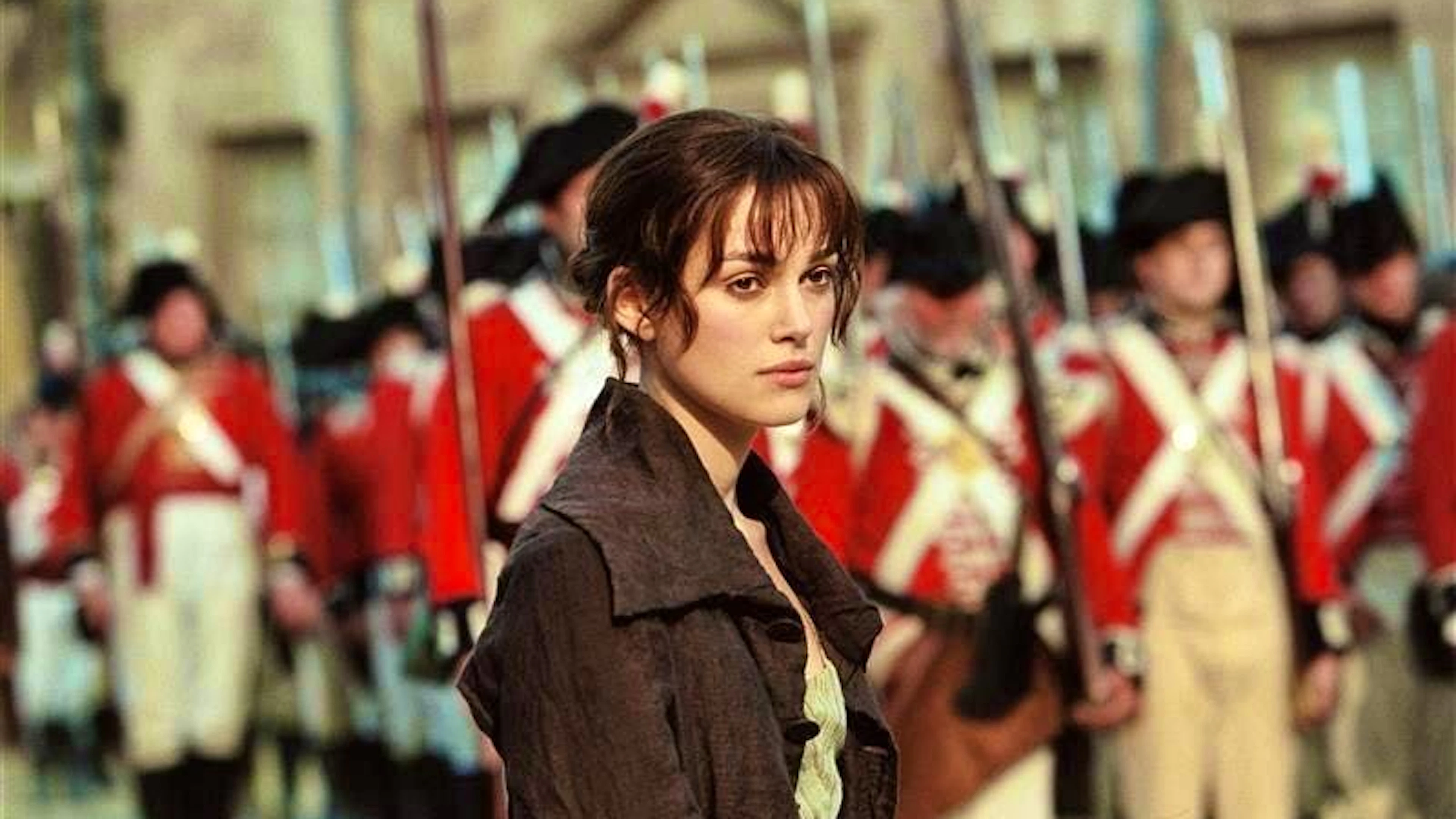 Keira Knightley as Elizabeth Bennet in the 2005 film adaptation of the novel "Pride and Prejudice".
