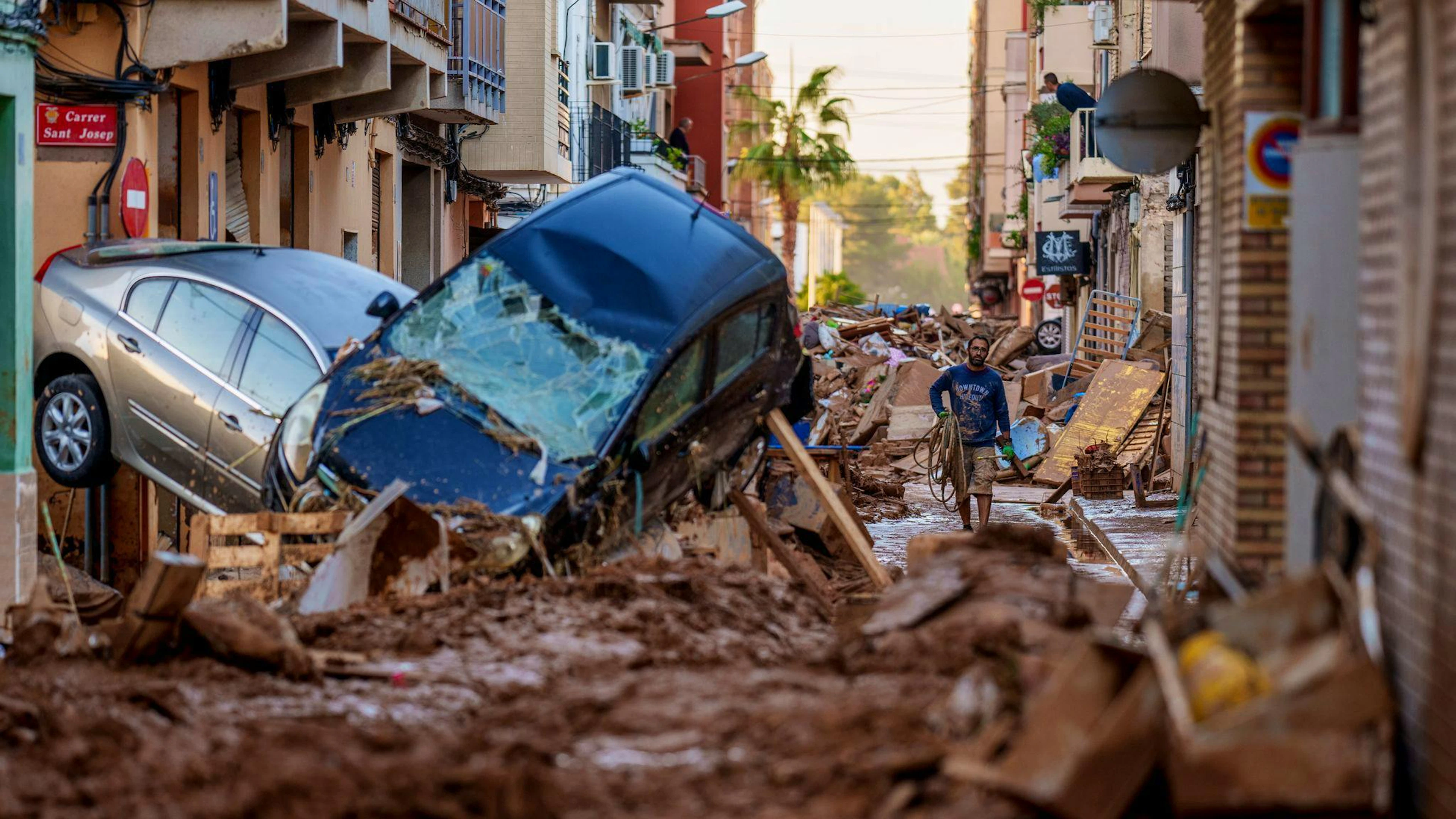 Vor allem die Region Valencia wurde in Mitleidenschaft gezogen. (Foto Archiv)
