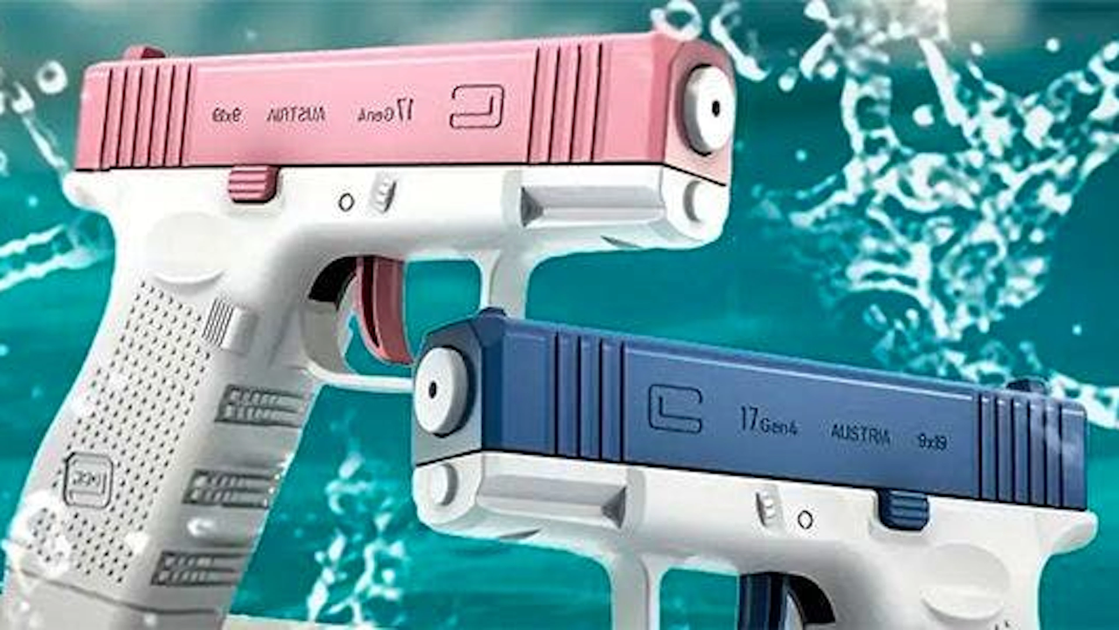 Wenn sie echten Waffen zu ähnlich sind, dürfen Wasserpistolen nicht in die Schweiz eingeführt werden. (Symbolbild)