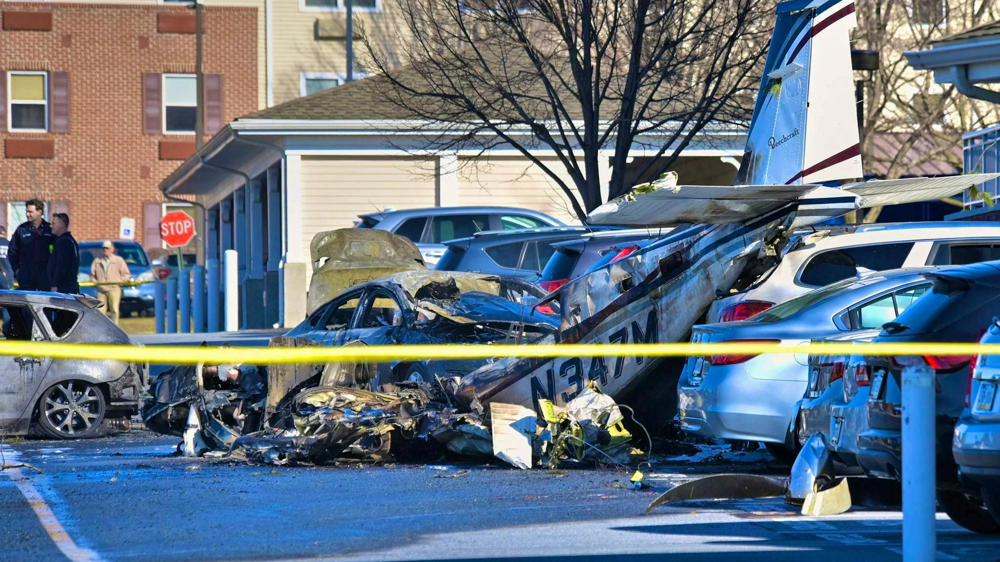 All five occupants survived the accident and were taken to hospitals. 