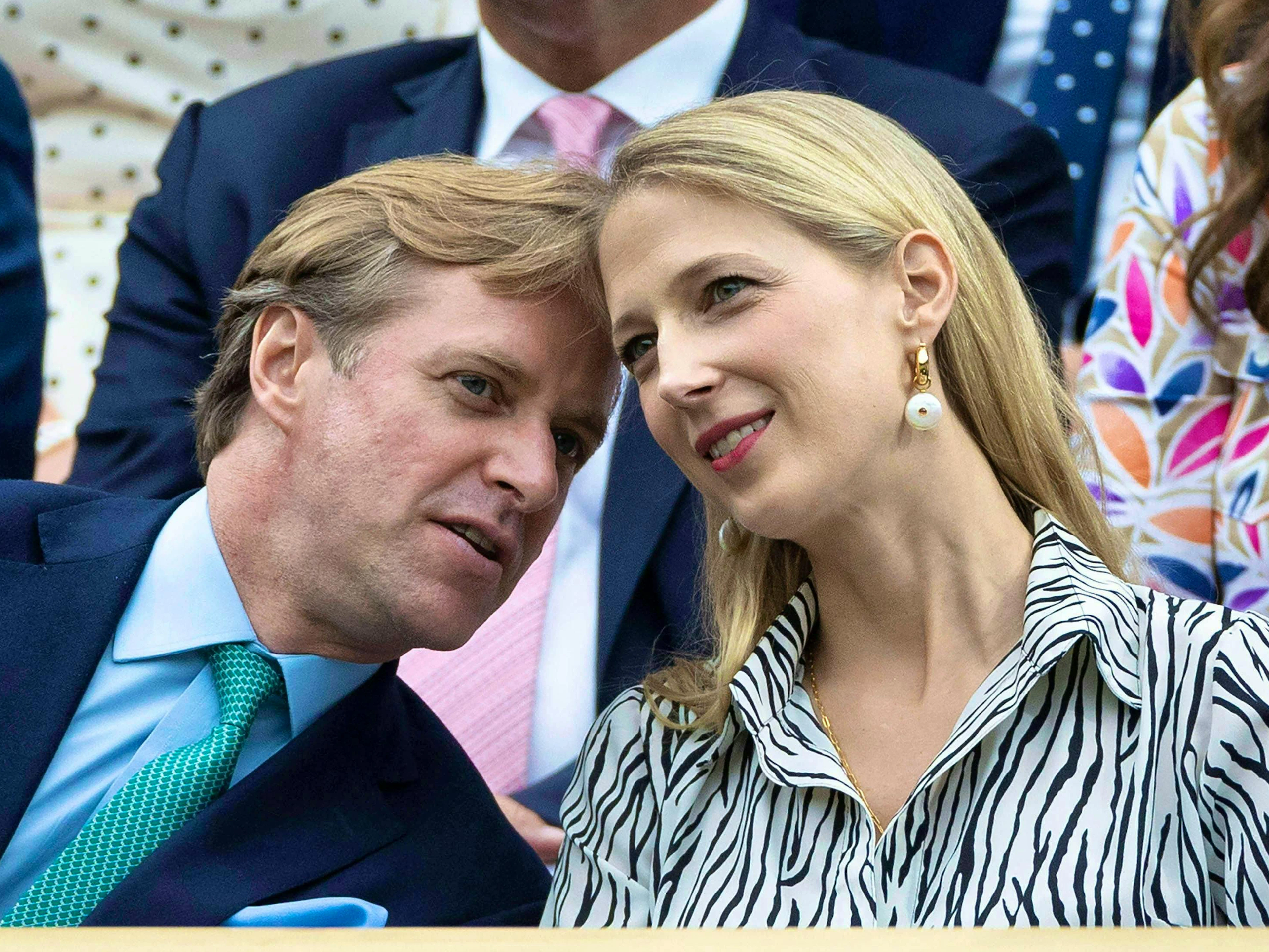 Lady Gabriella Windsor and her husband Thomas Kingston.