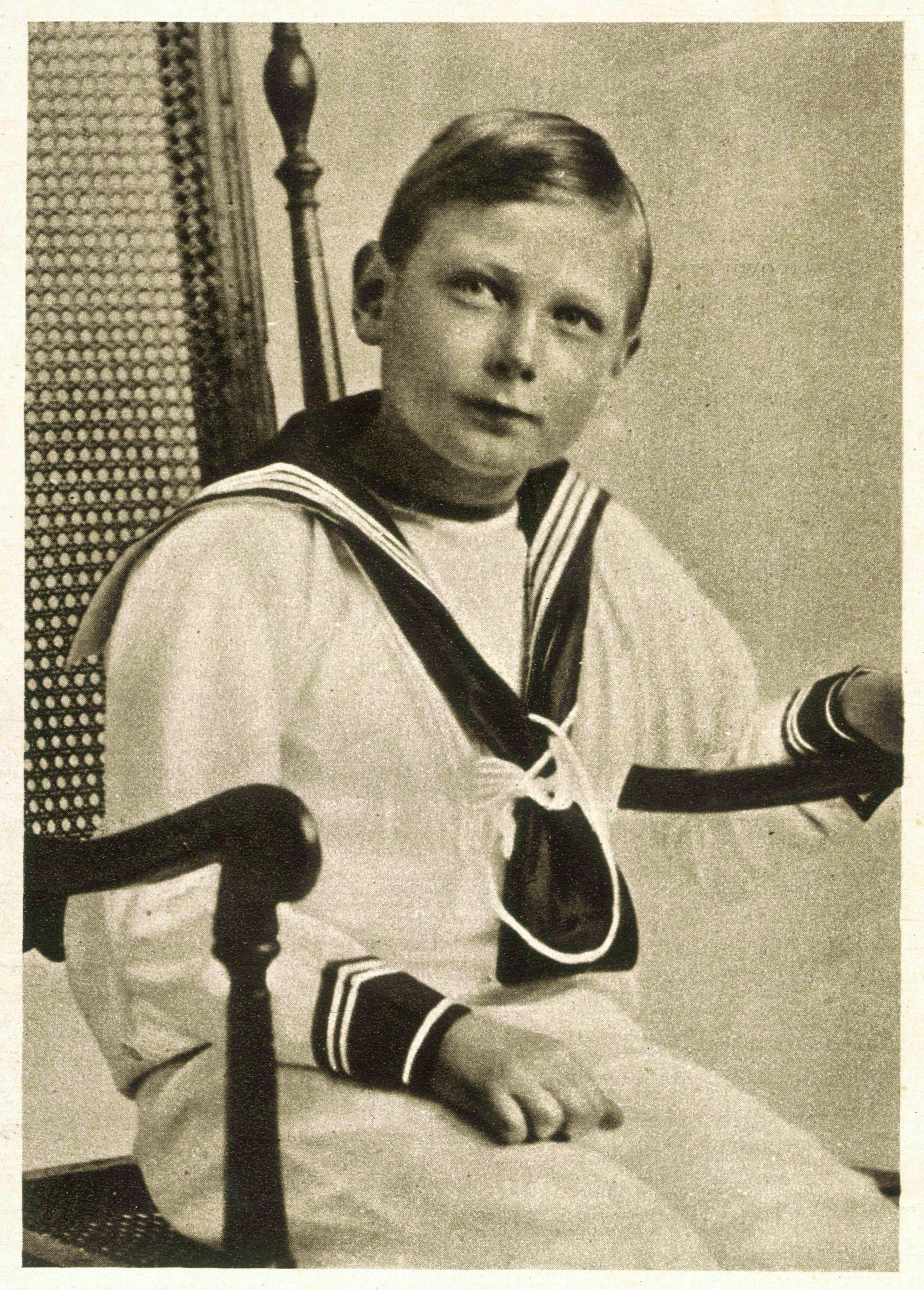 He was only 13 years old: Prince John would later have been Queen Elizabeth II's uncle.