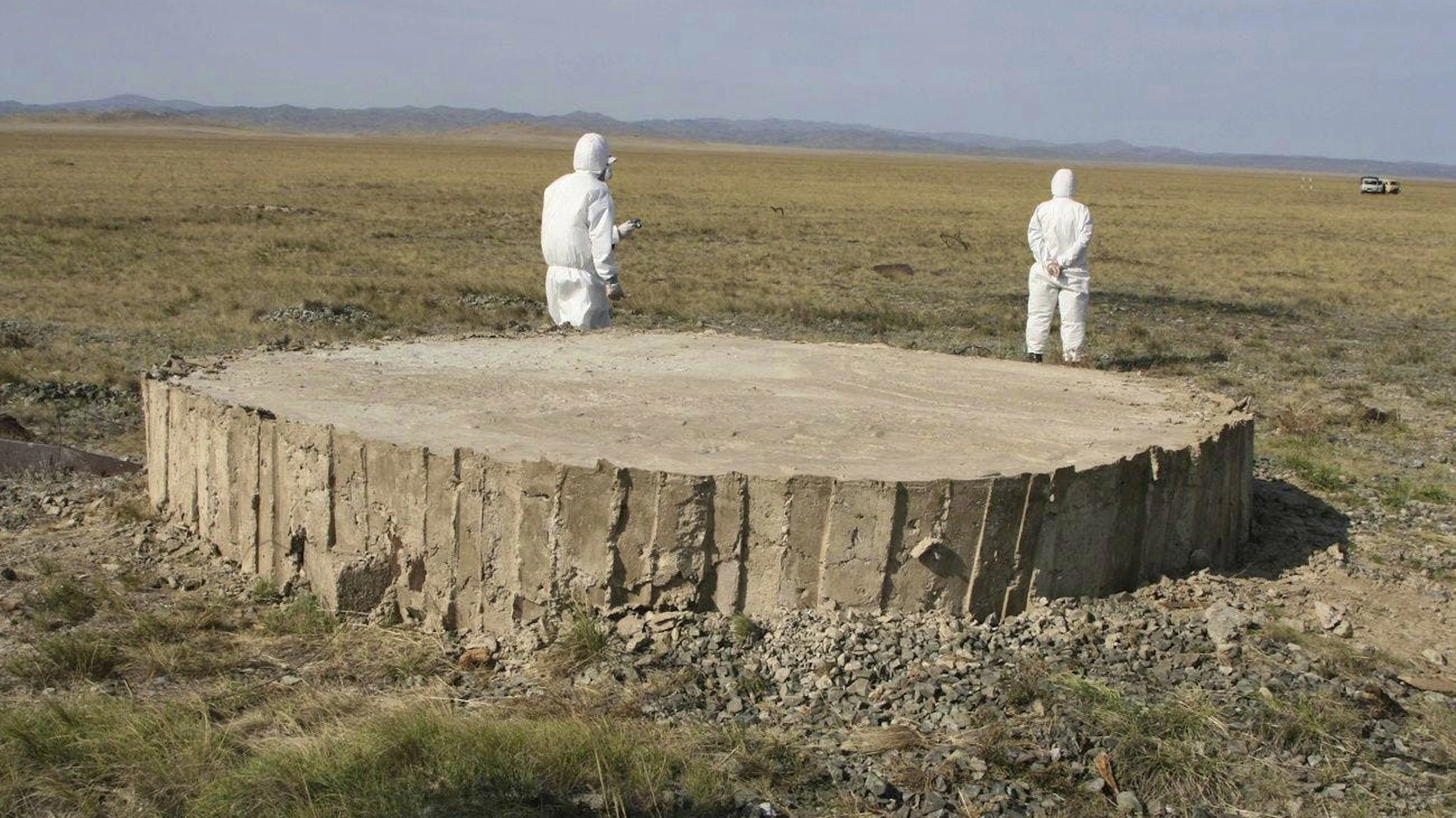 Auch im Atomwaffentestgelände Semipalatinsk wurde die Bevölkerung nicht über die radioaktive Strahlung informiert. 
