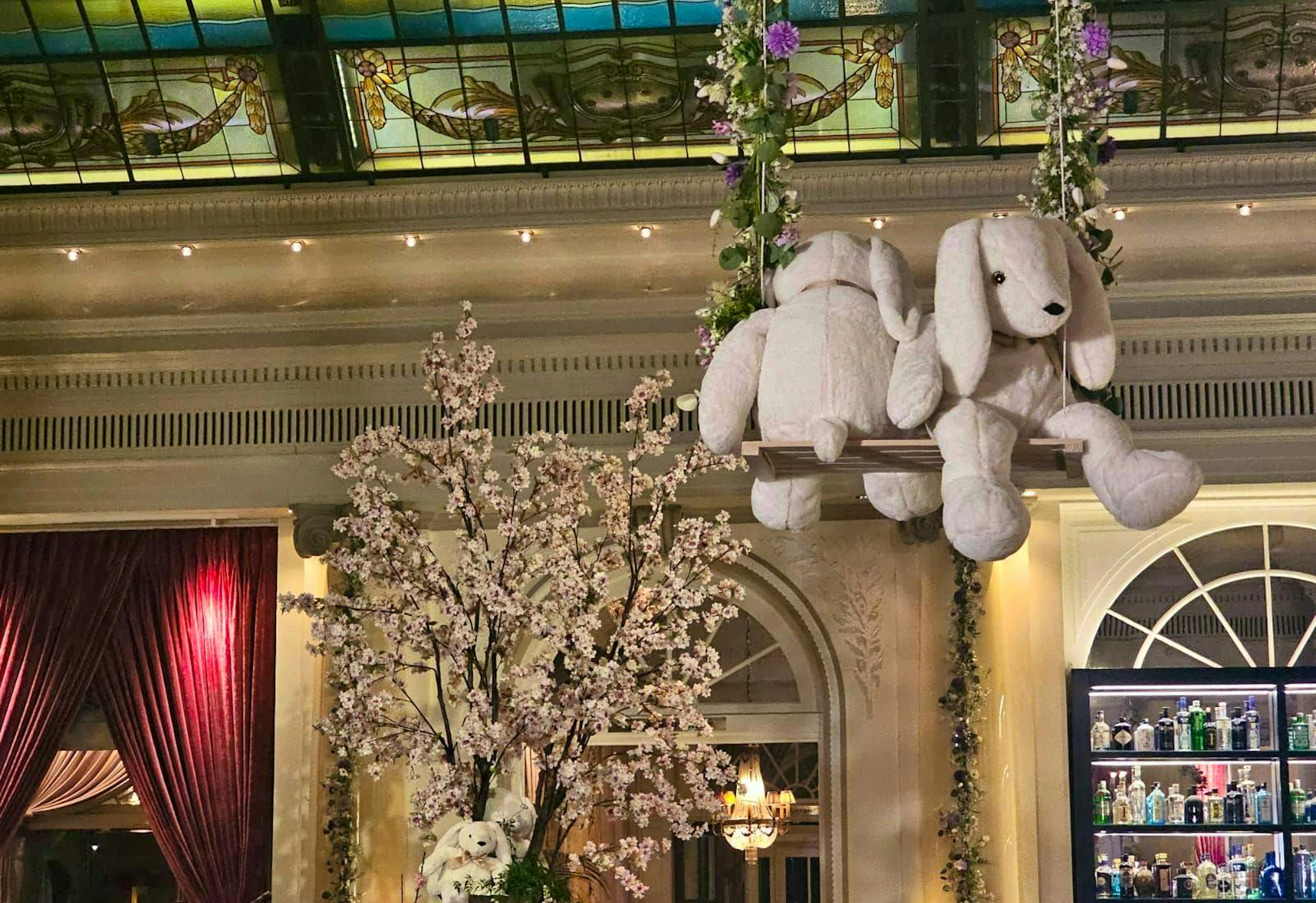 Spring is in the air at the Hotel Bellevue.