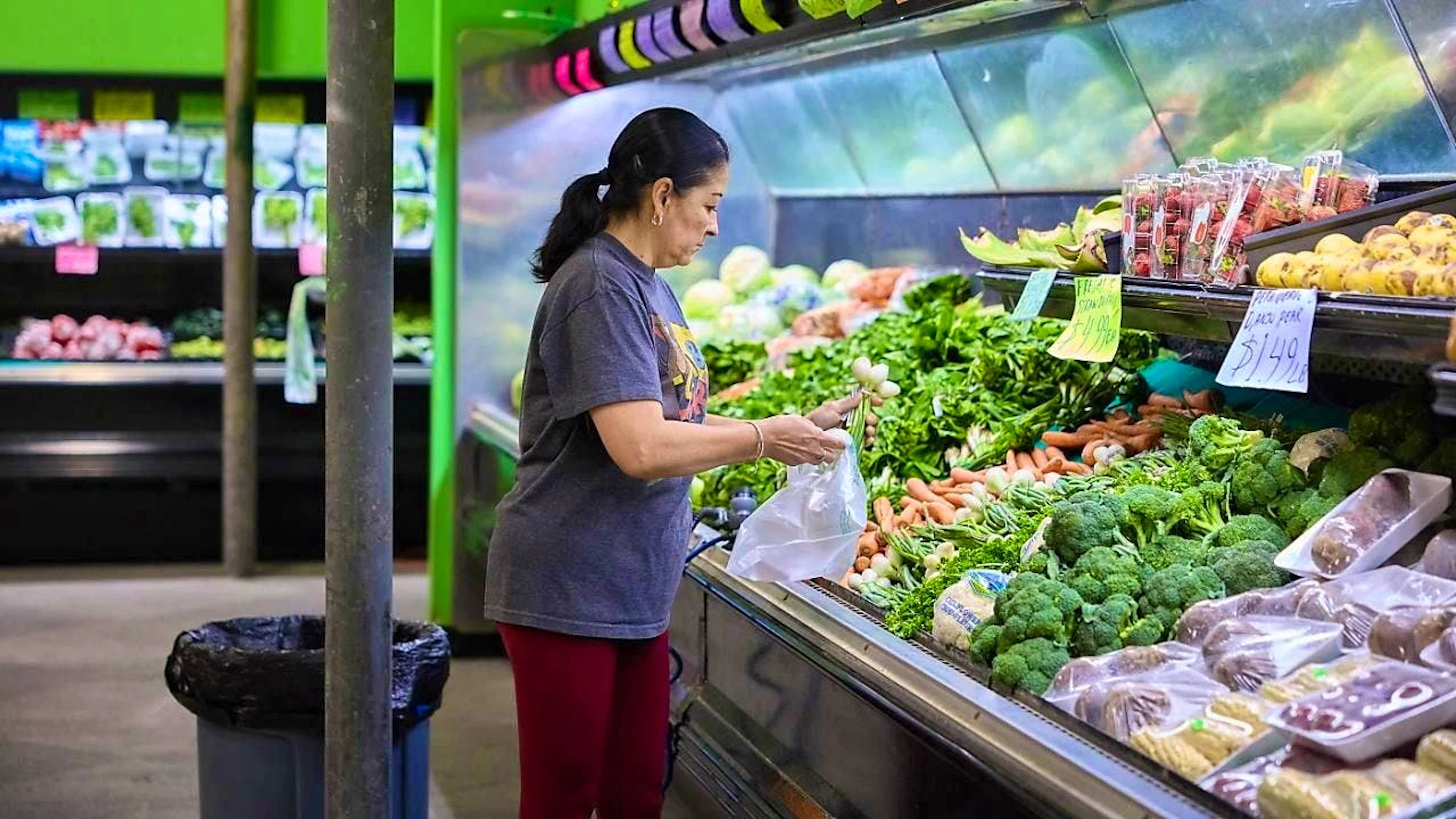 Inflation weakened in the USA in February. (archive image)
