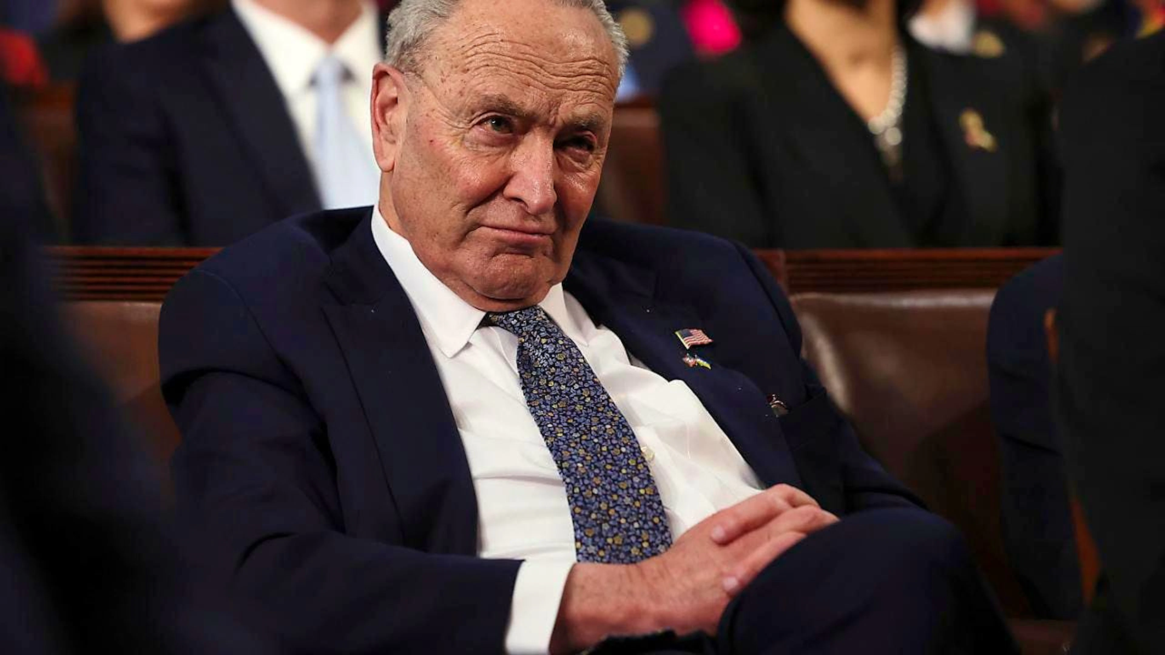 ARCHIV - Der Demokrat Chuck Schumer ist Führer der Minderheit im US-Senat. Foto: Win McNamee/POOL Getty Images/dpa