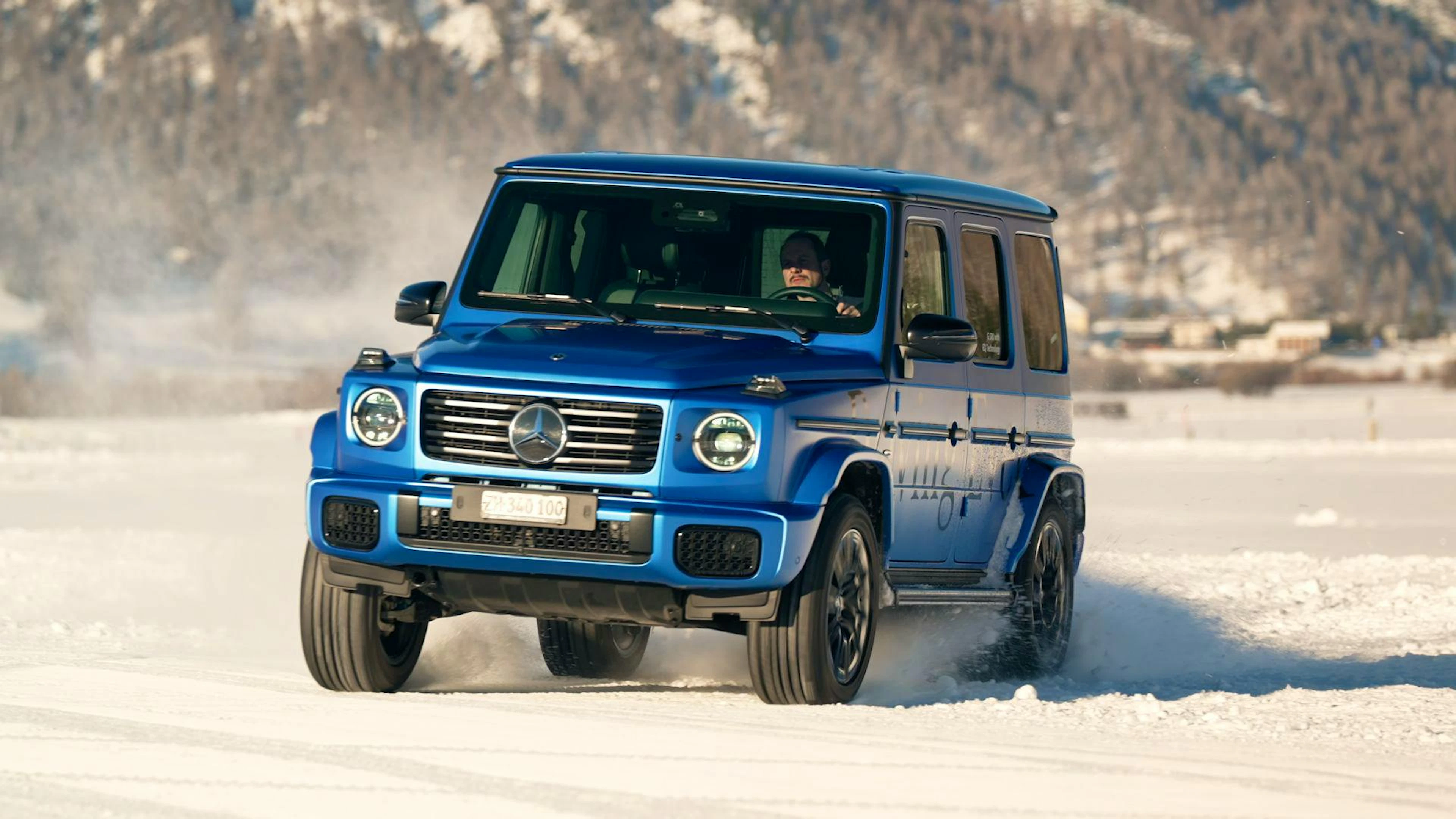 Trotz grosser Batterie liegt die Reichweite vom Mercedes G 580 EQ bei nur 473 km.