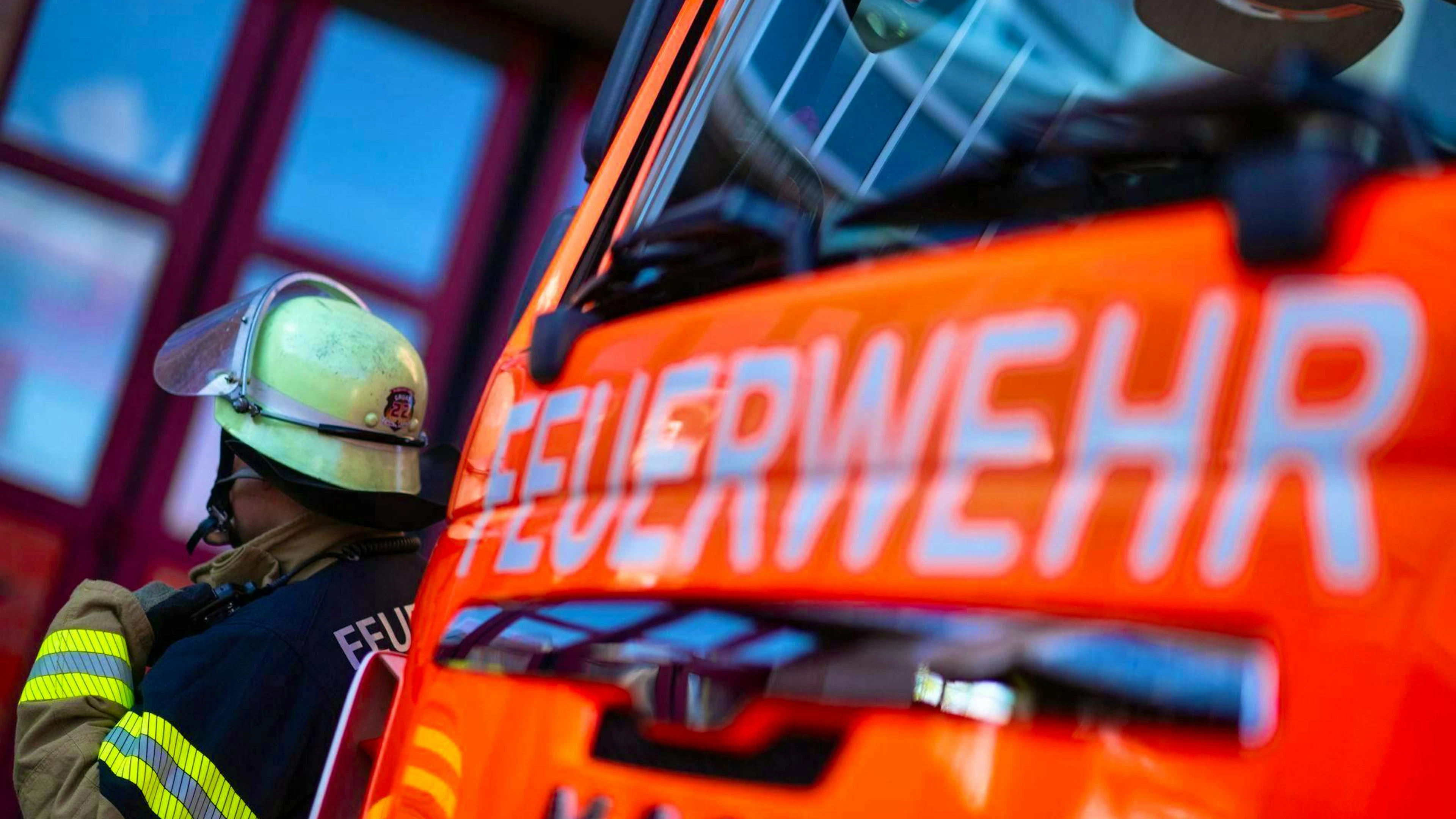 The German town of Dülmen has paid fraudsters 400,000 euros for new fire engines. (symbolic image)