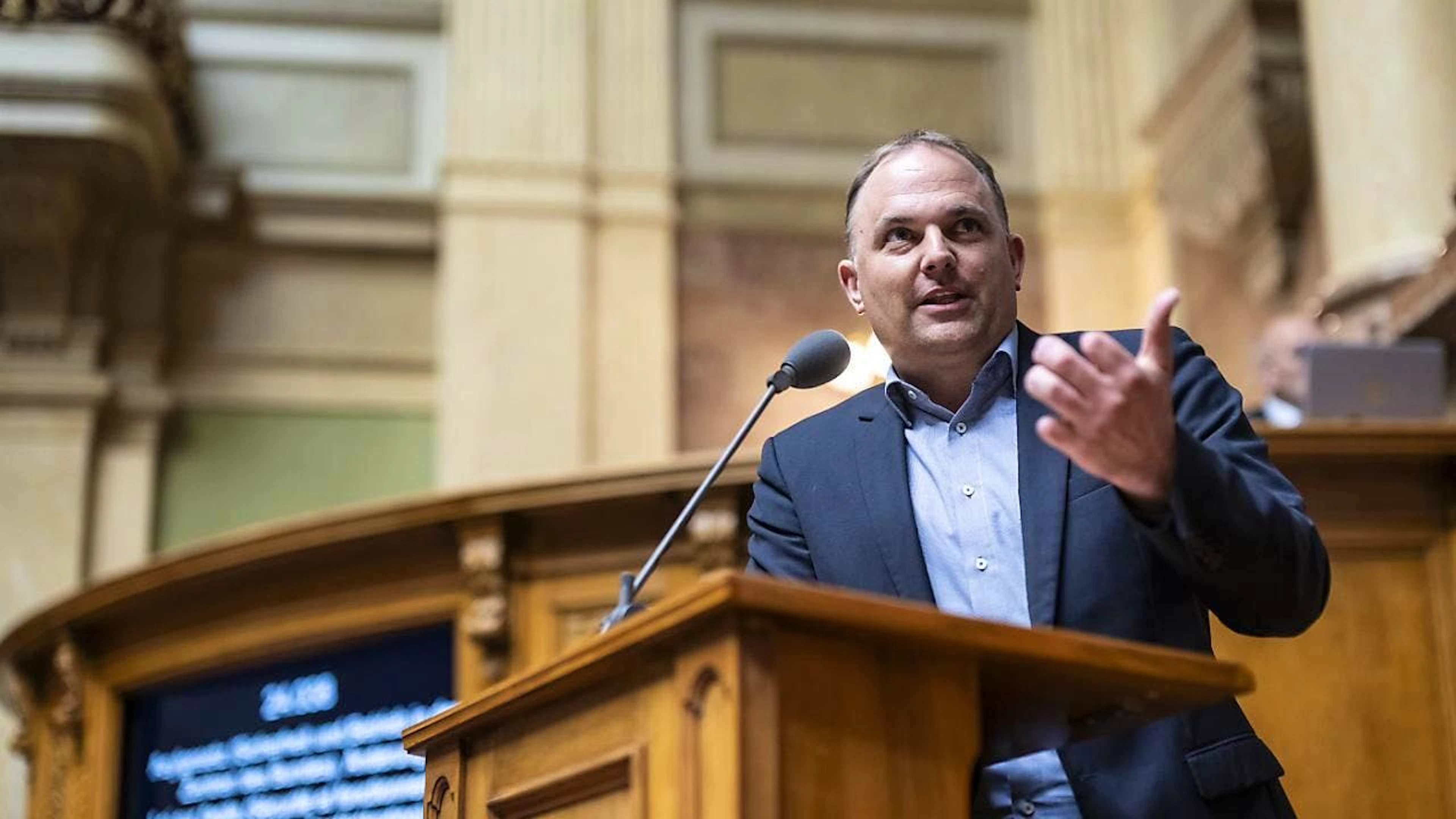 SVP-Präsident Marcel Dettling hat keine Ambitionen auf das Amt als Bundesrat. (Archivbild)