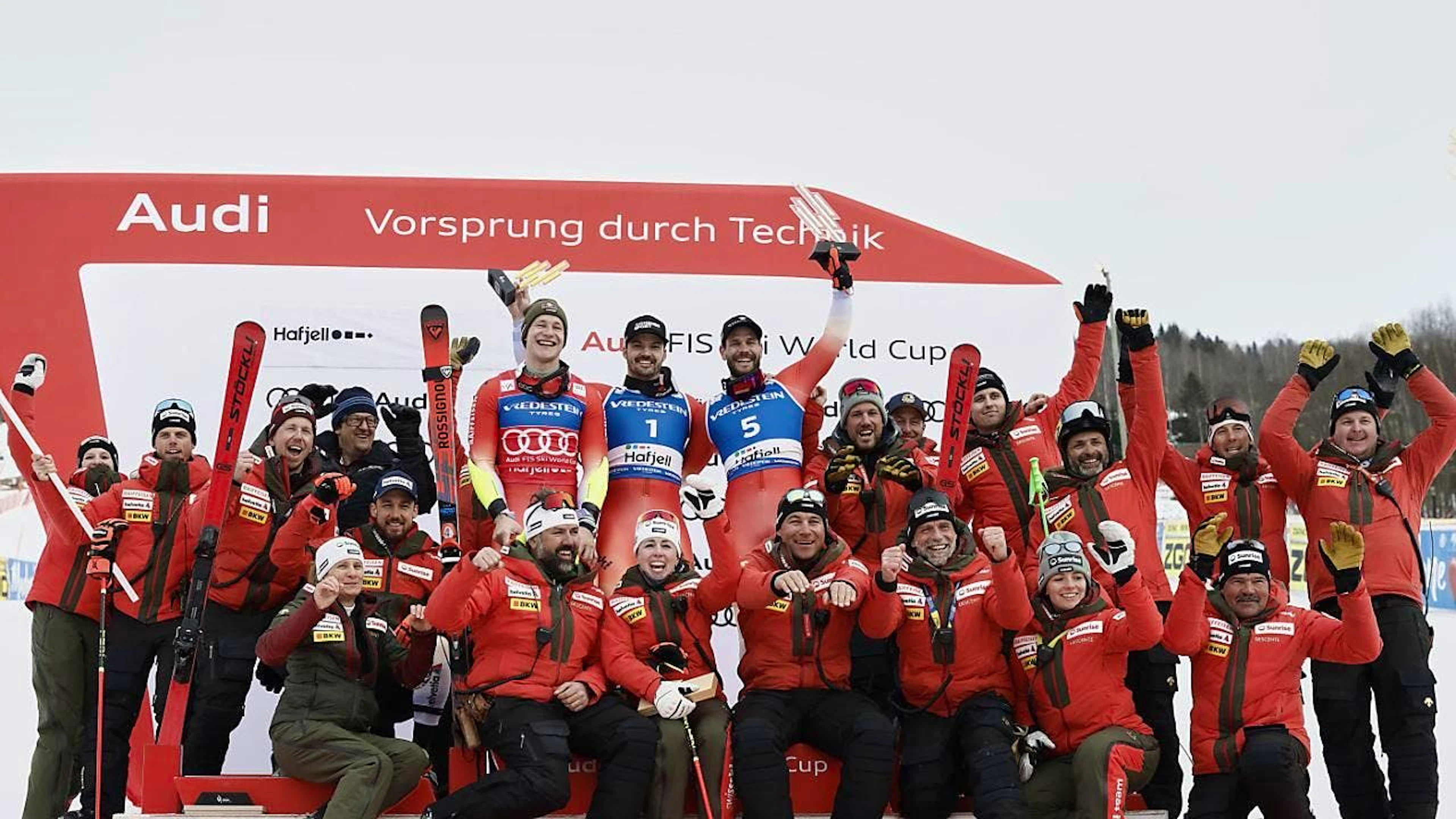 Le ski suisse masculin vit une période dorée.