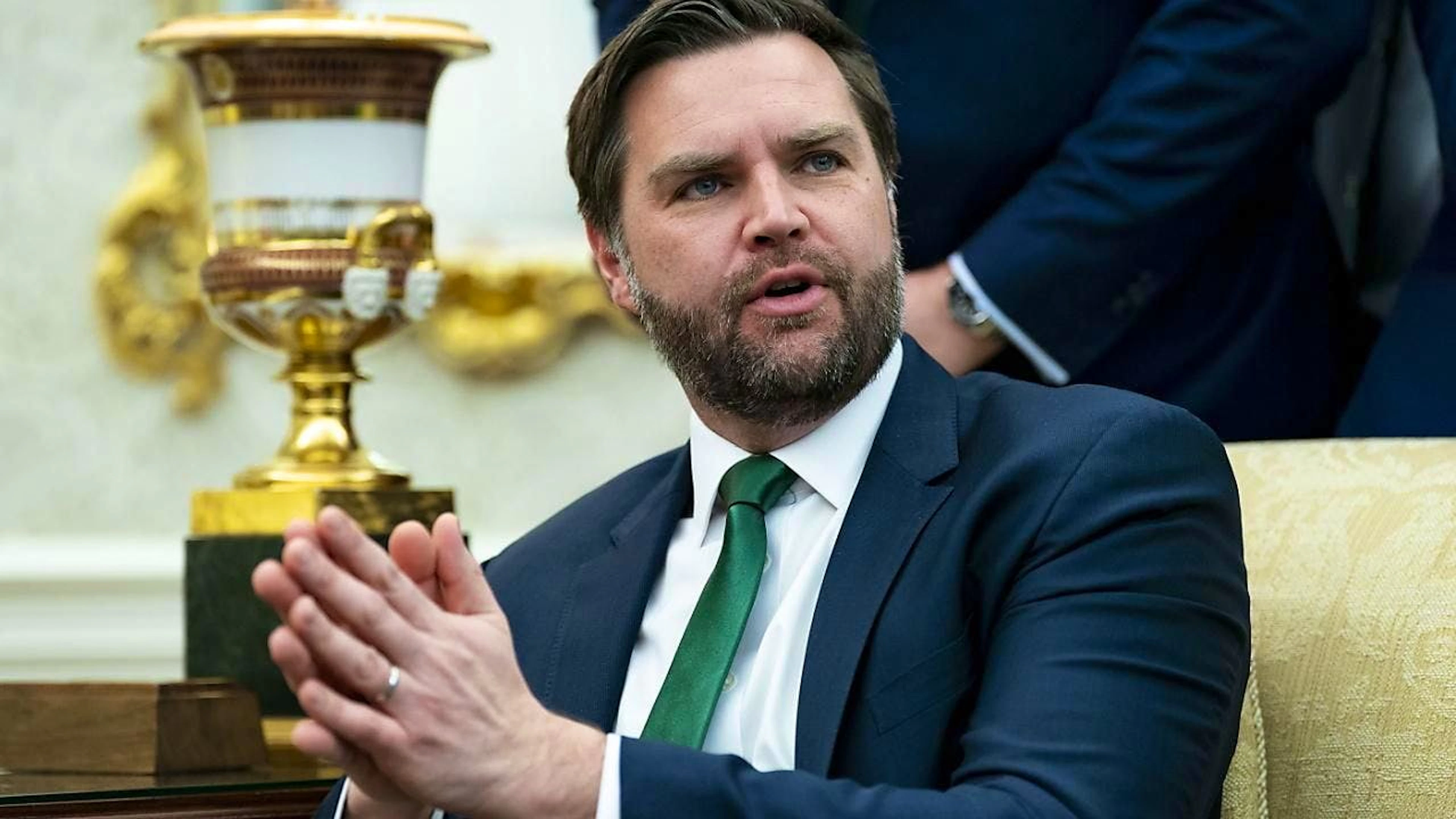 Der amerikanische Vizepräsident J.D. Vance ist mit der Suche nach einer Lösung für Tiktok in den USA beauftragt. (Archivbild)