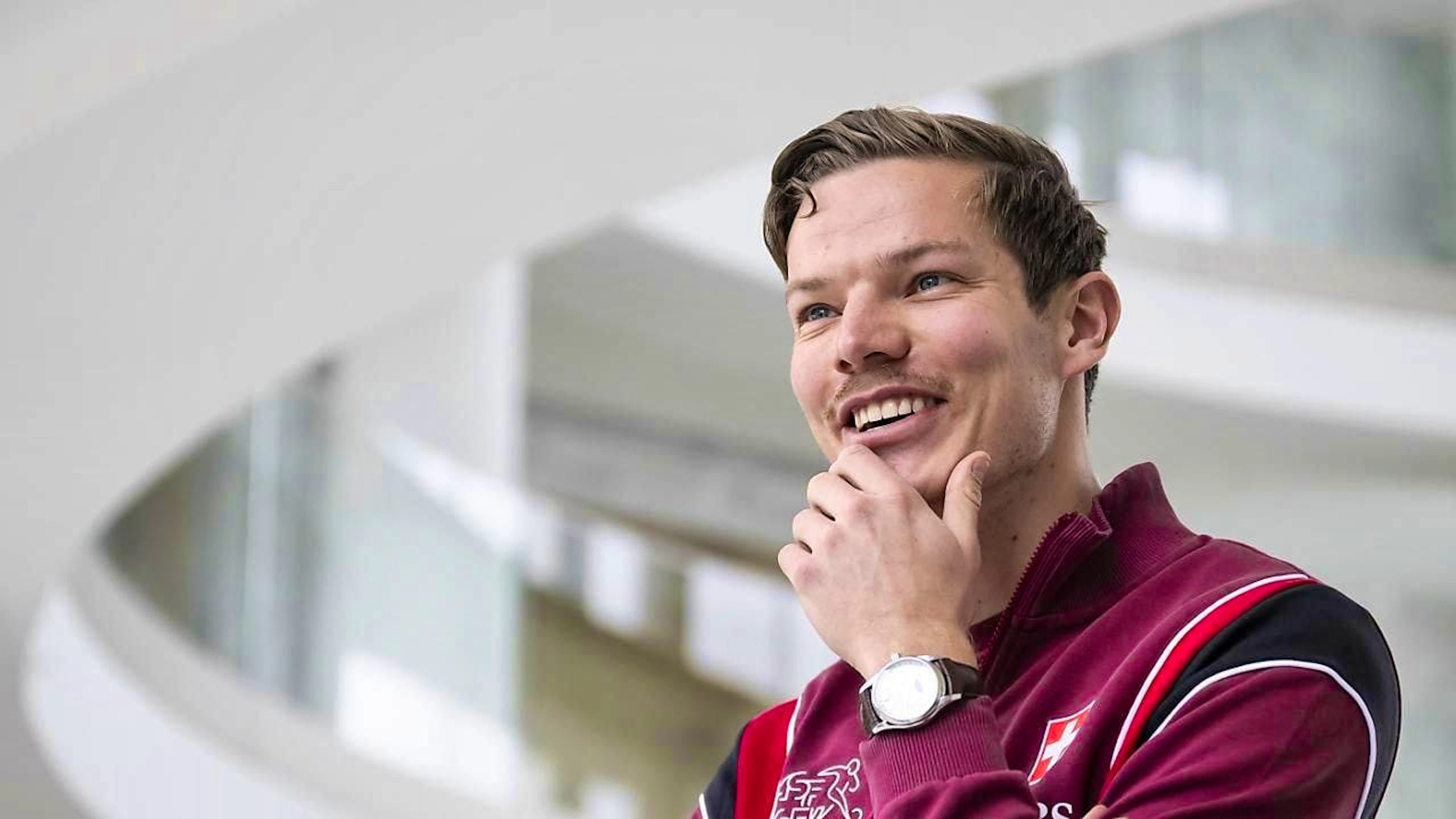 One of several surprises in the national team: Danish-Swiss dual national Stefan Gartenmann