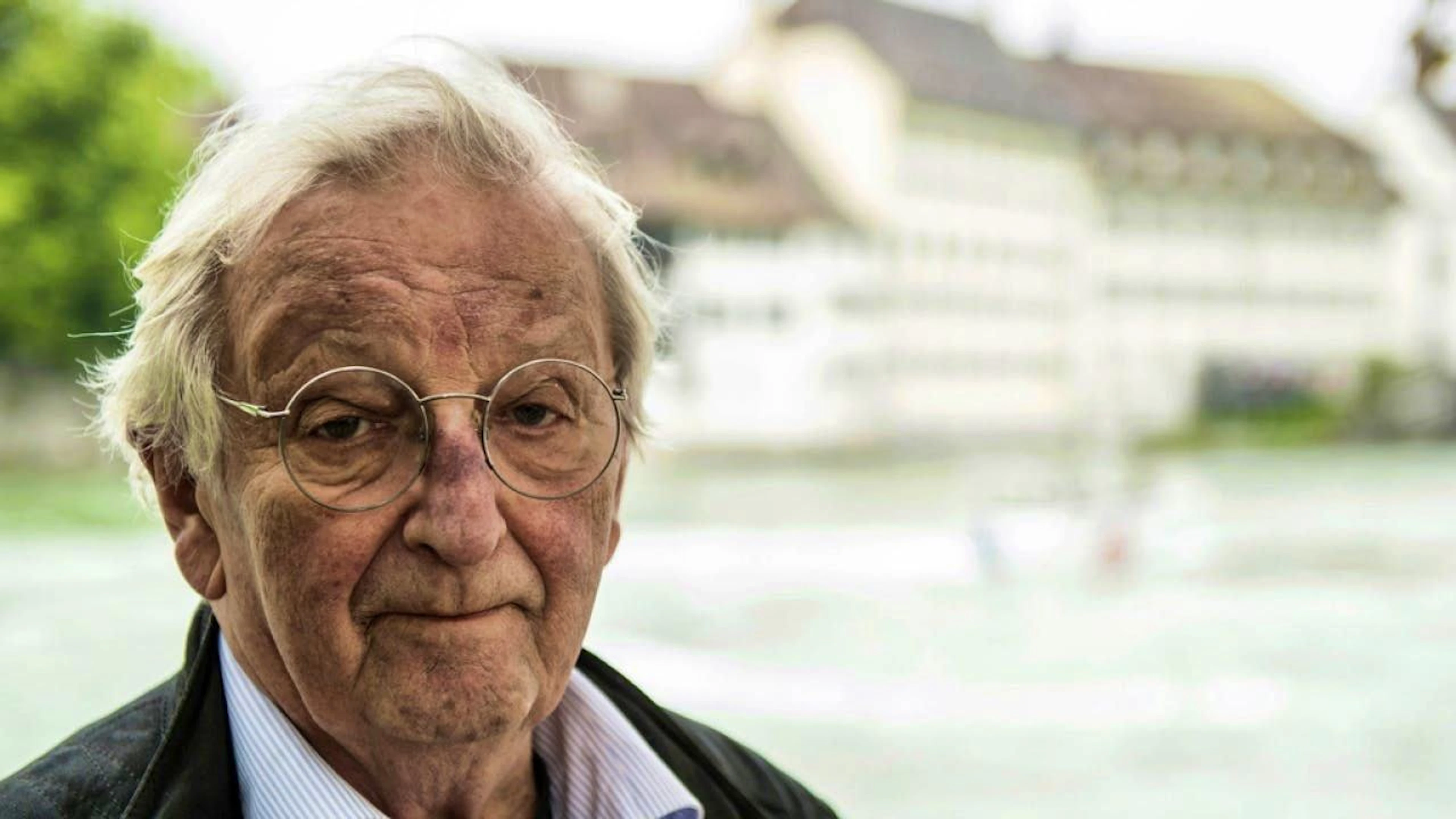 The Swiss writer Peter Bichsel.