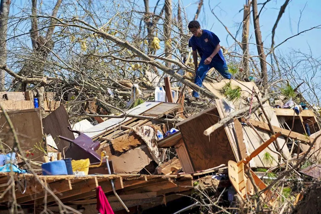 Extreme weather in the USA - at least 40 deaths