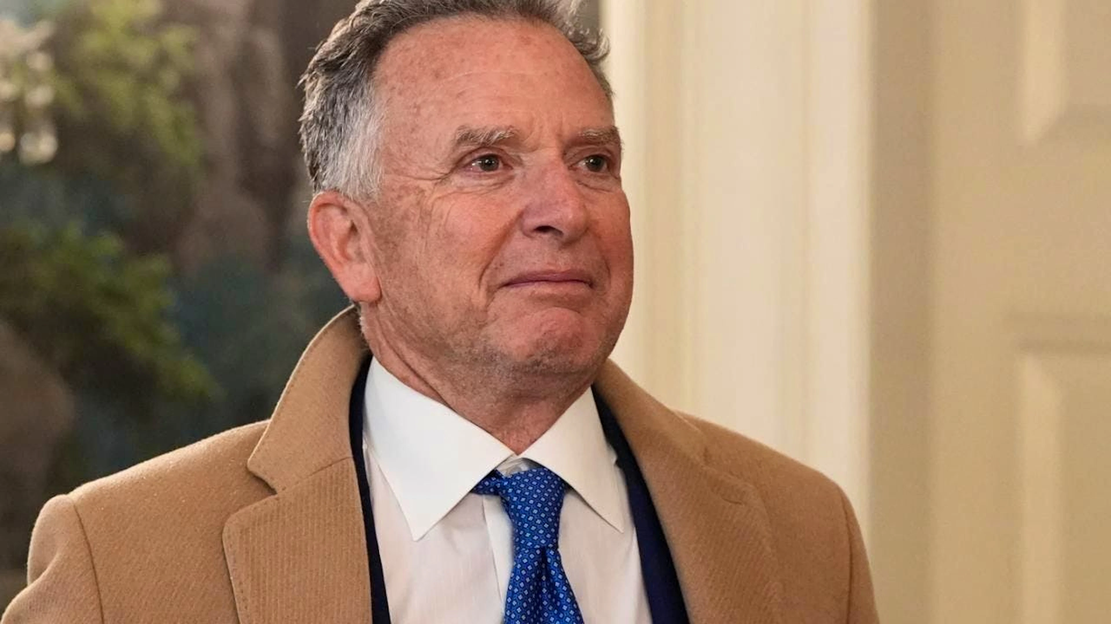 ARCHIV - Steve Witkoff, US-Sondergesandter für den Nahen Osten, steht im diplomatischen Empfangsraum des Weißen Hauses. Foto: Alex Brandon/AP/dpa