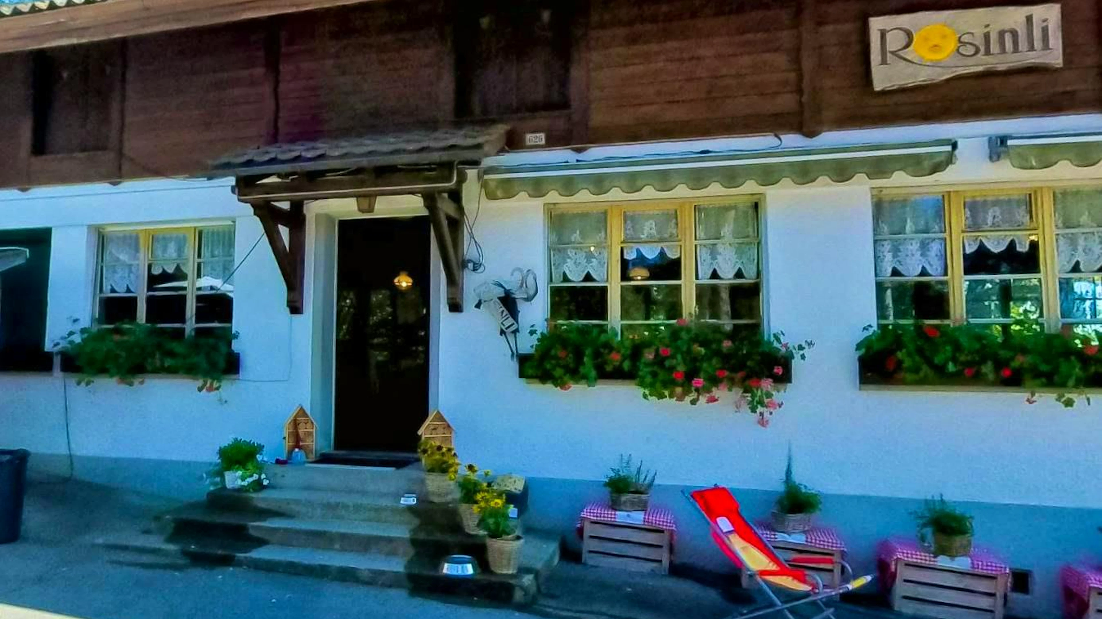 The Rosinili restaurant in the Zurich Oberland is currently closed.