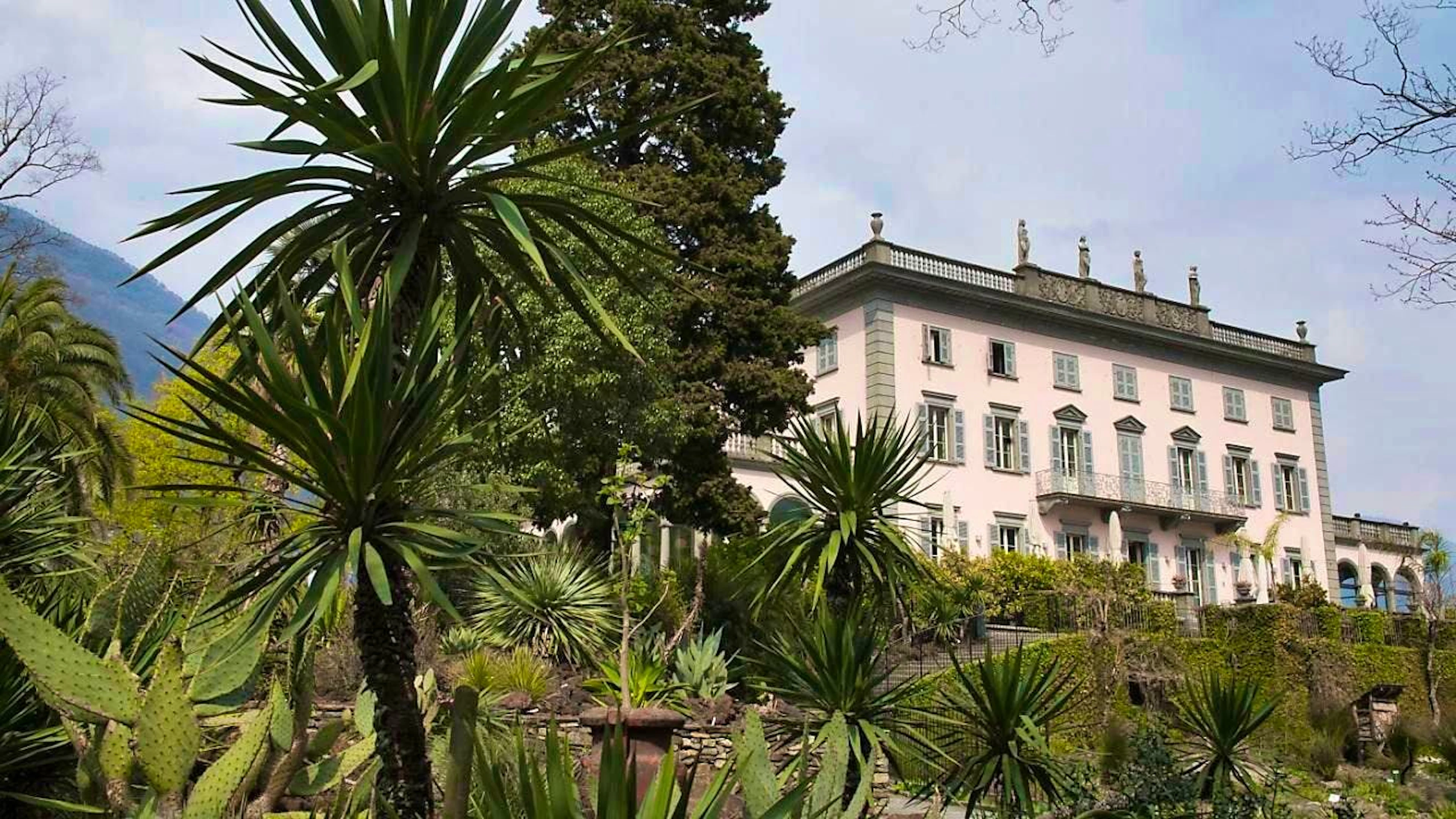 The "Villa Emden" still commemorates the former owner of the Brissago Islands, Max Emden. (archive picture)