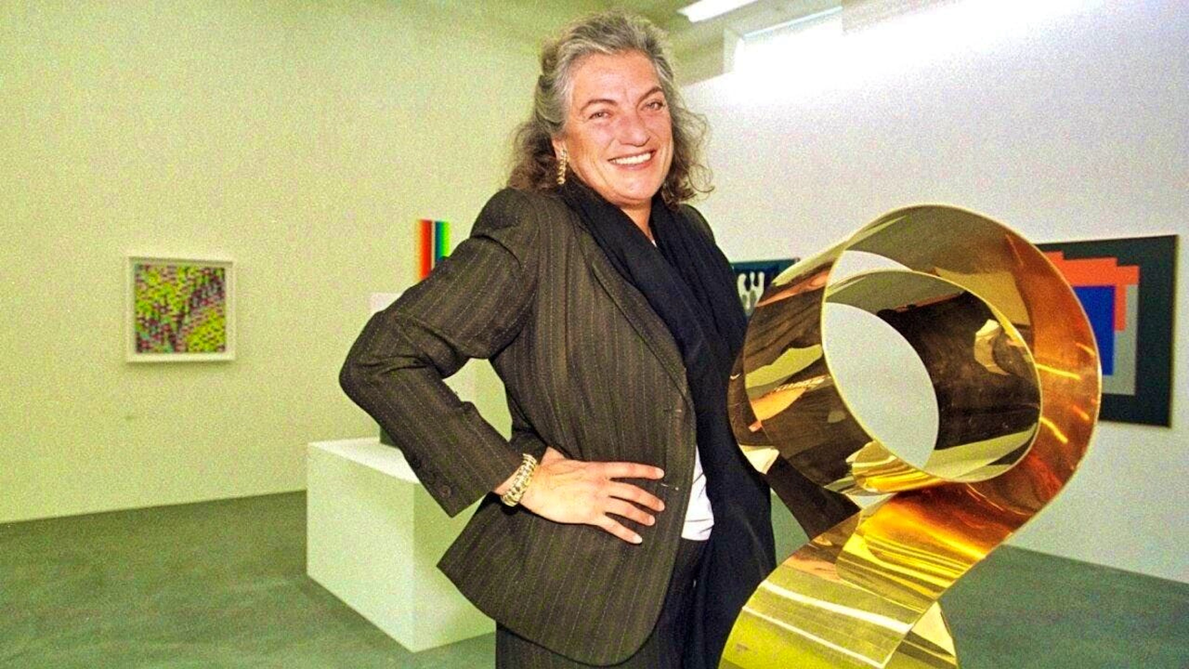 Patron Ellen Ringier was also active in the cultural sector, for example as President of the Museum of Concrete and Constructive Art. (archive picture)