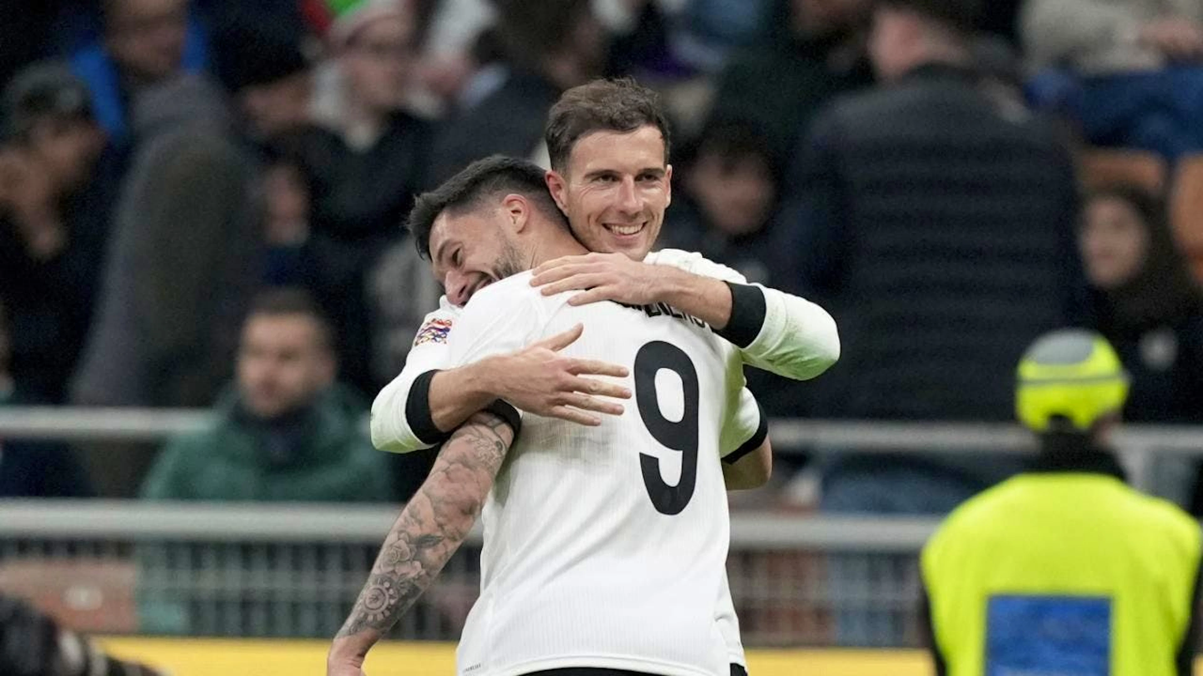 Leon Goretzka und Tim Kleindienst sorgten für den deutschen Sieg in Mailand