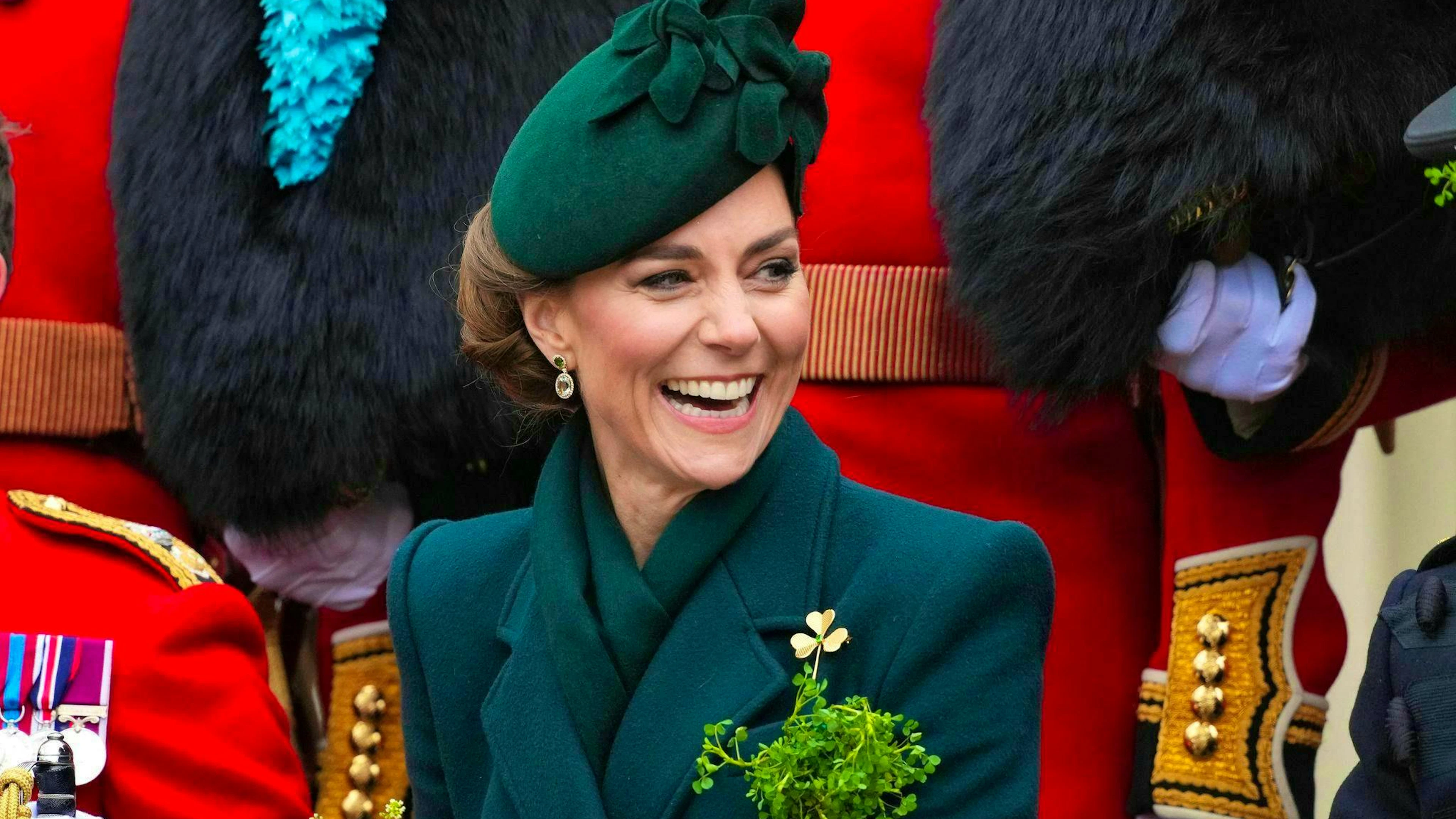 Last year, Kate had to forgo her participation in the parade.