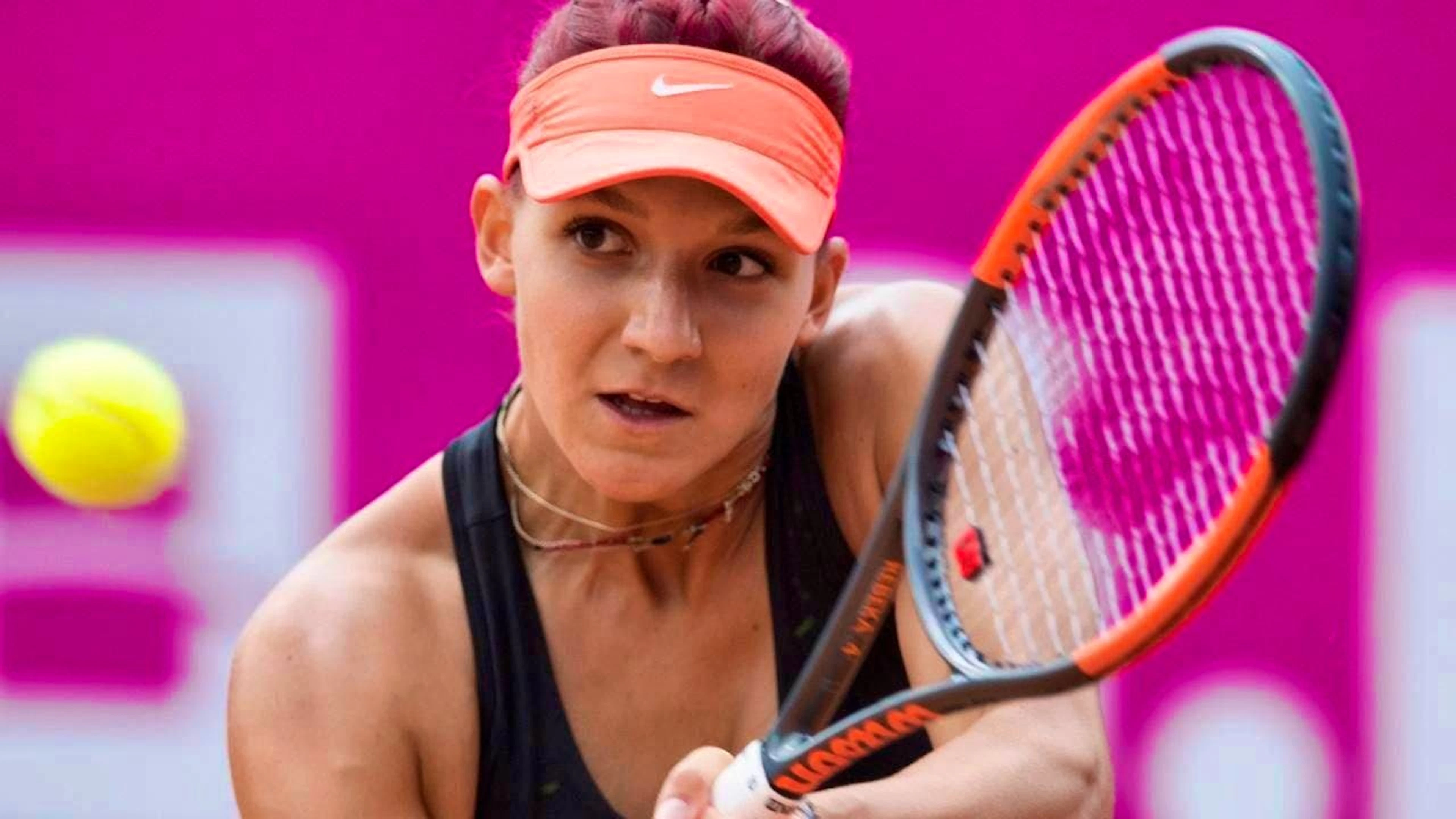 Rebeka Masarova played well, but not well enough