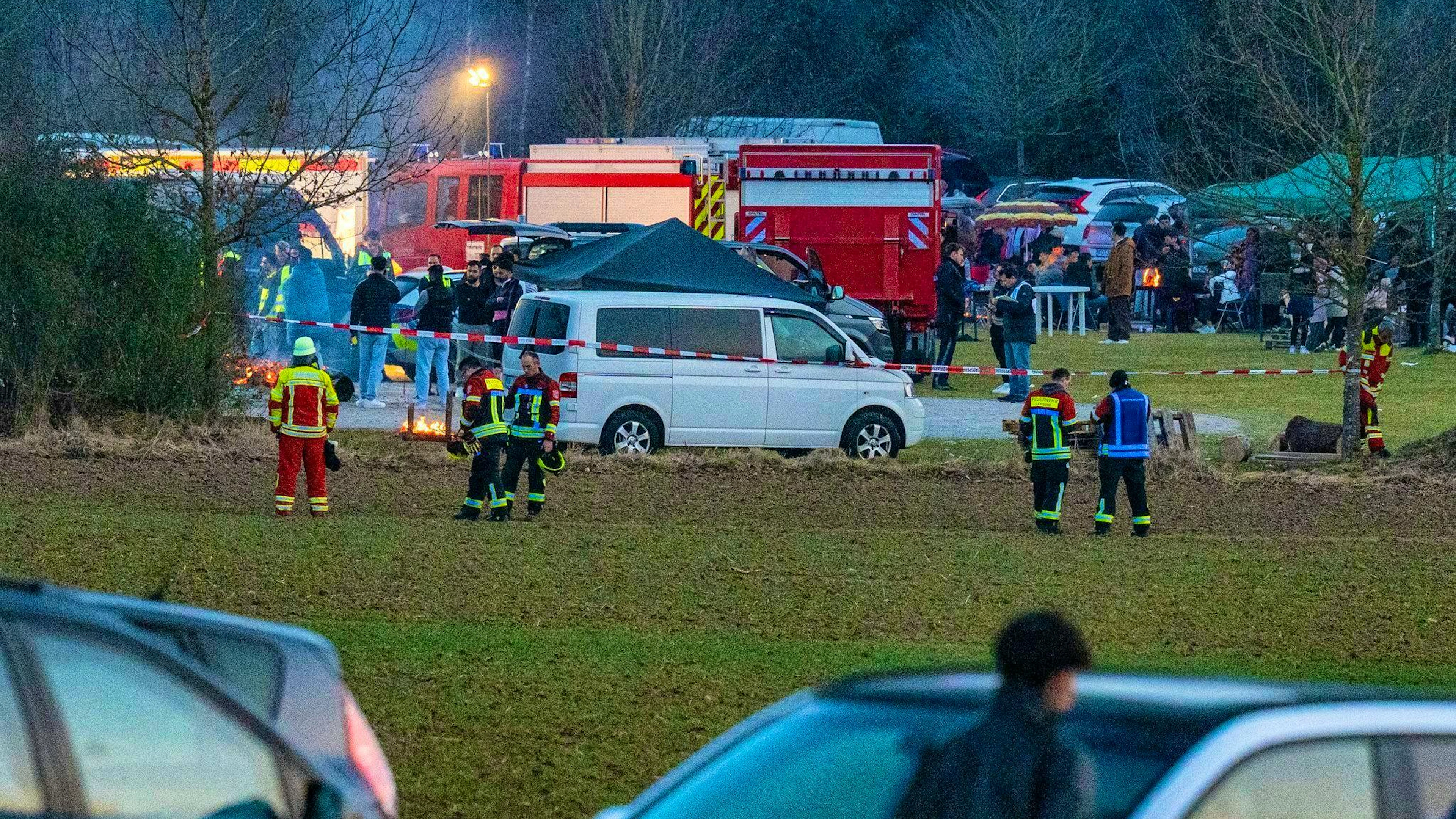 One dead at a large party in the Upper Palatinate in Germany