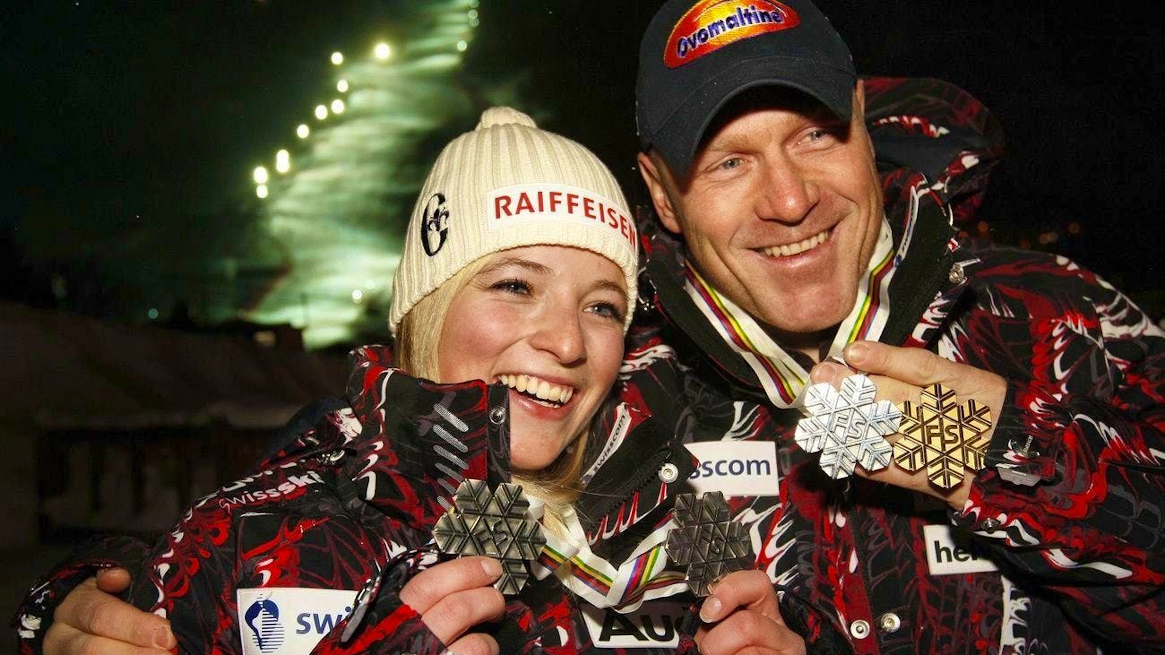 The 2009 World Ski Championships will be remembered fondly by both of them: Gut-Behrami won silver in the combined and downhill, Cuche won silver in the downhill and was crowned World Champion in the super-G.